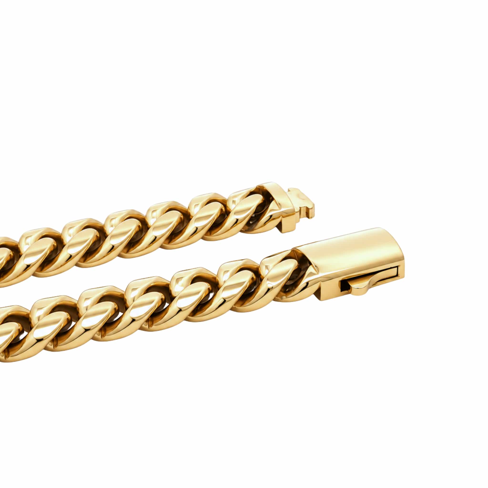 10MM Cuban Chain - Gold