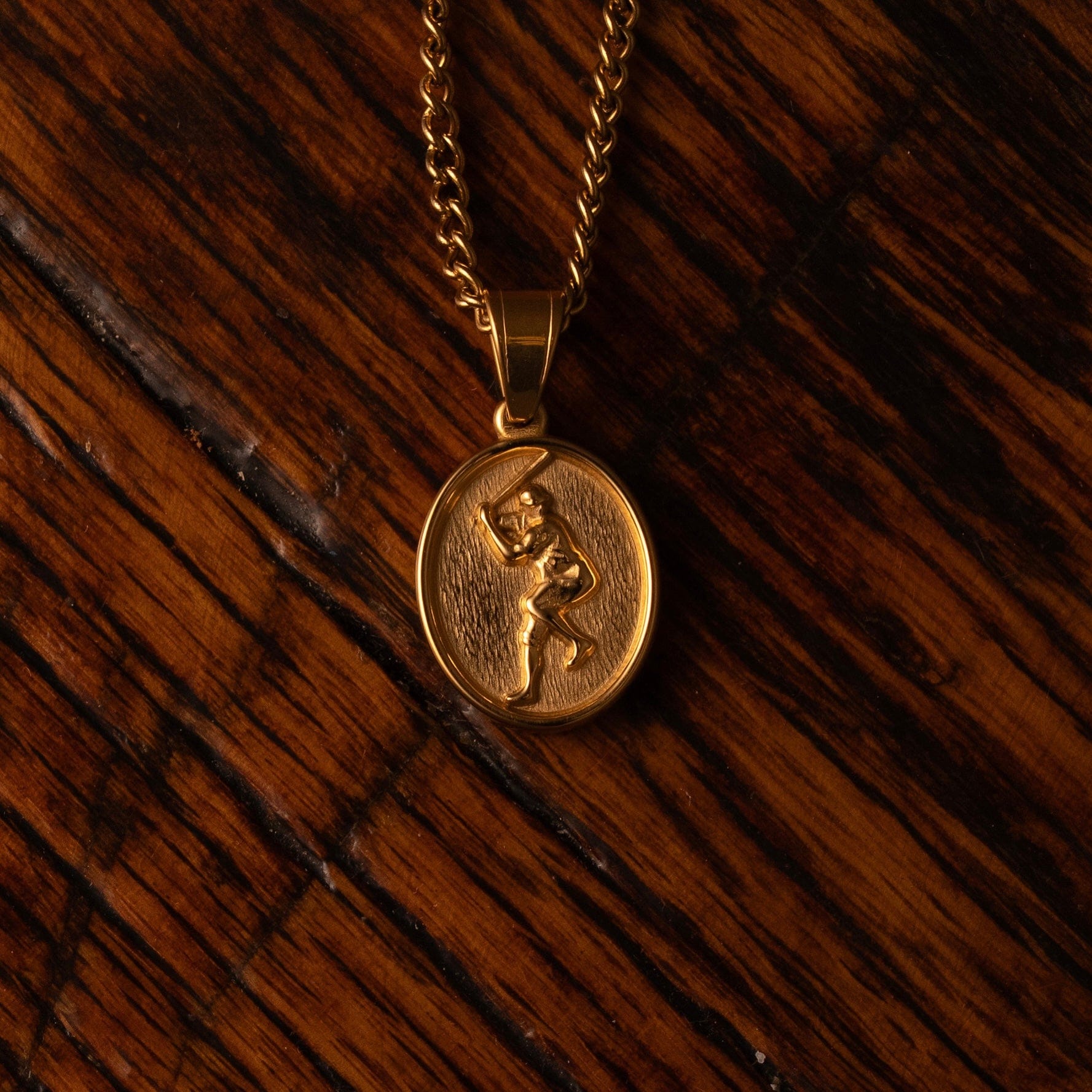 Baseball Silhouette Pendant