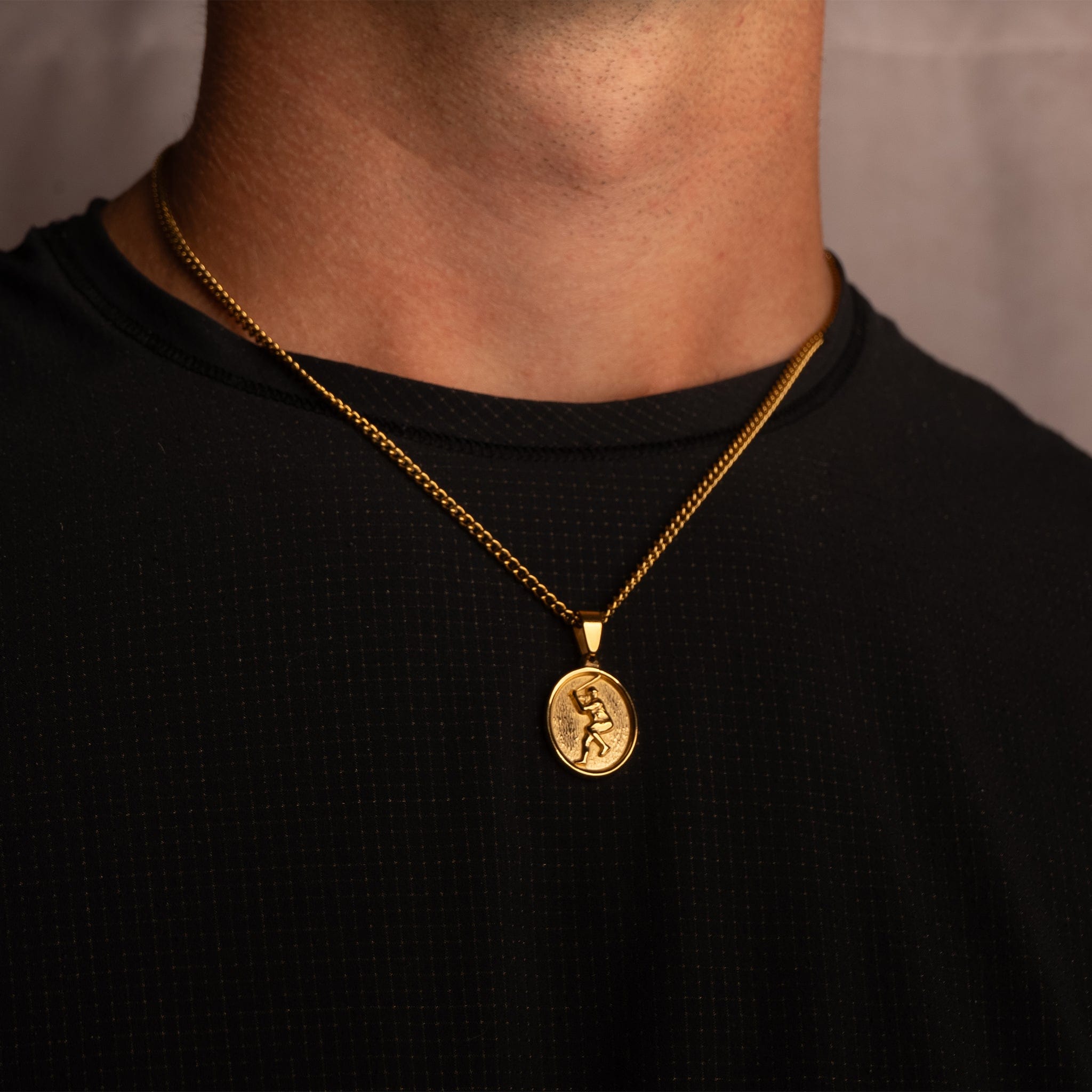 Baseball Silhouette Pendant