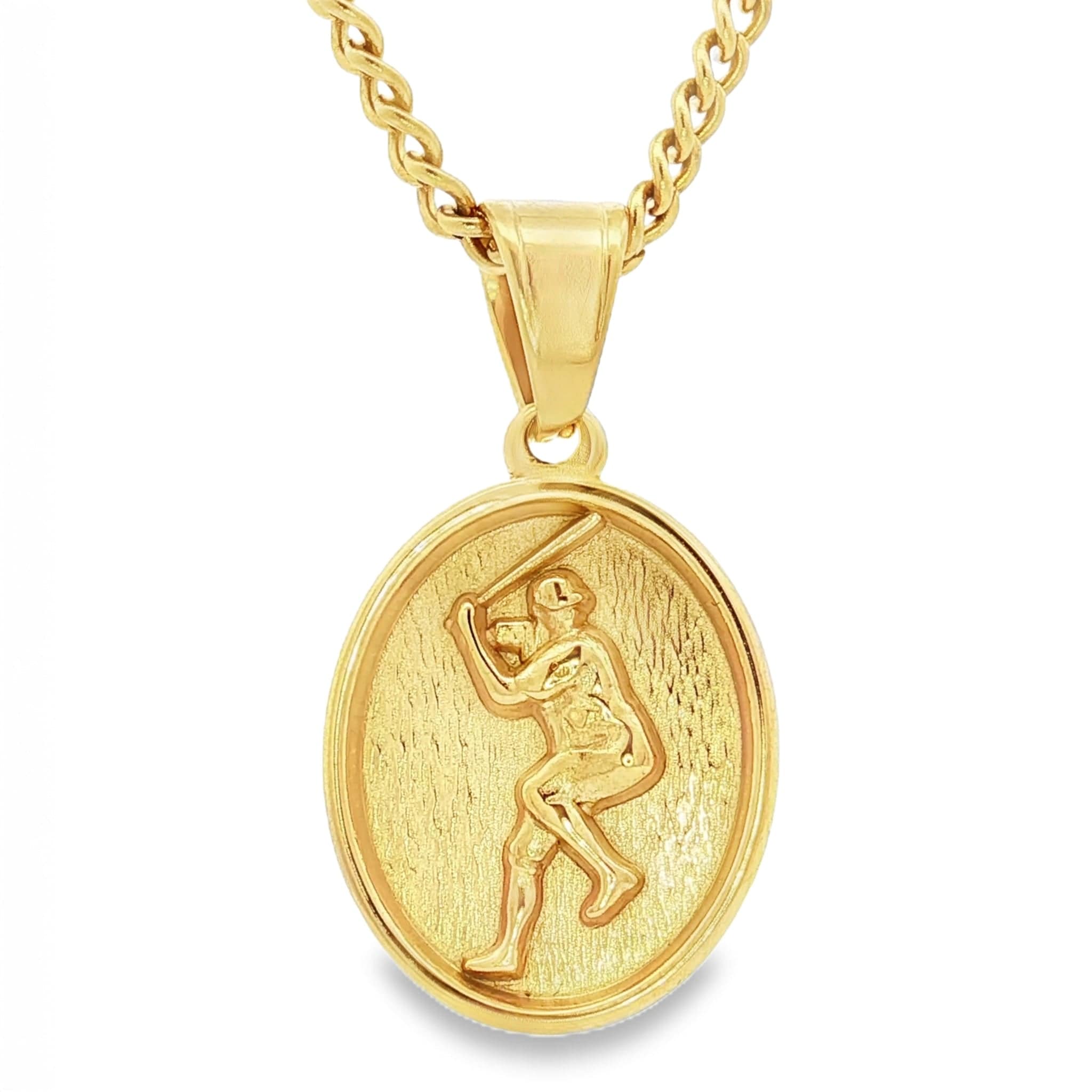 Baseball Silhouette Pendant