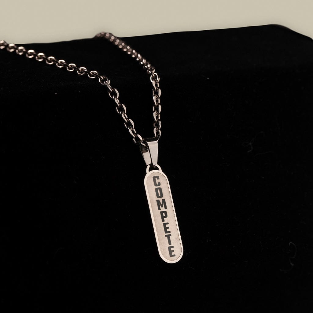 Compete - Motivational Pendant Necklace