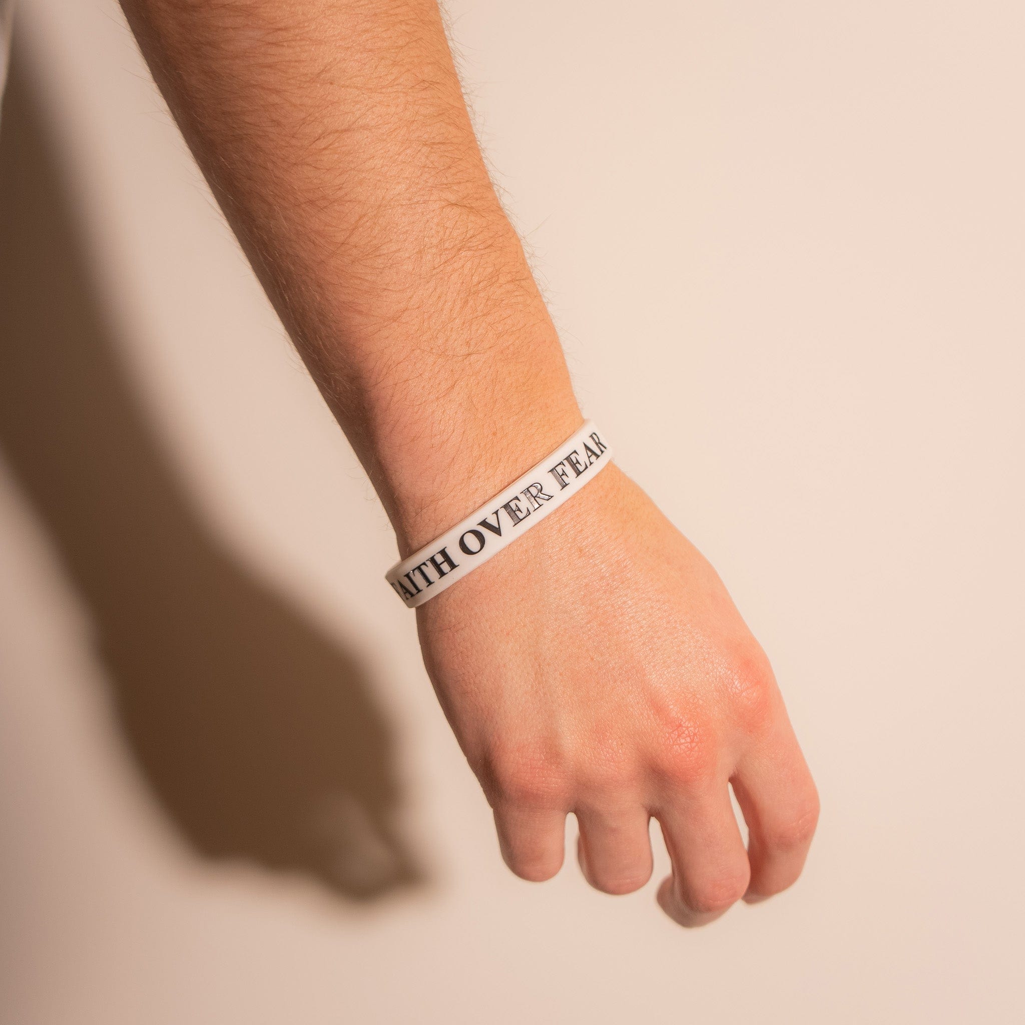 Faith Over Fear Wristband