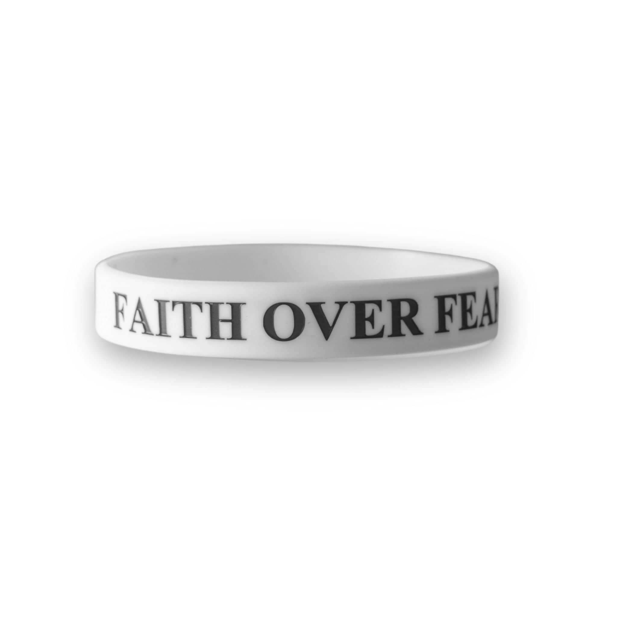 Faith Over Fear Wristband