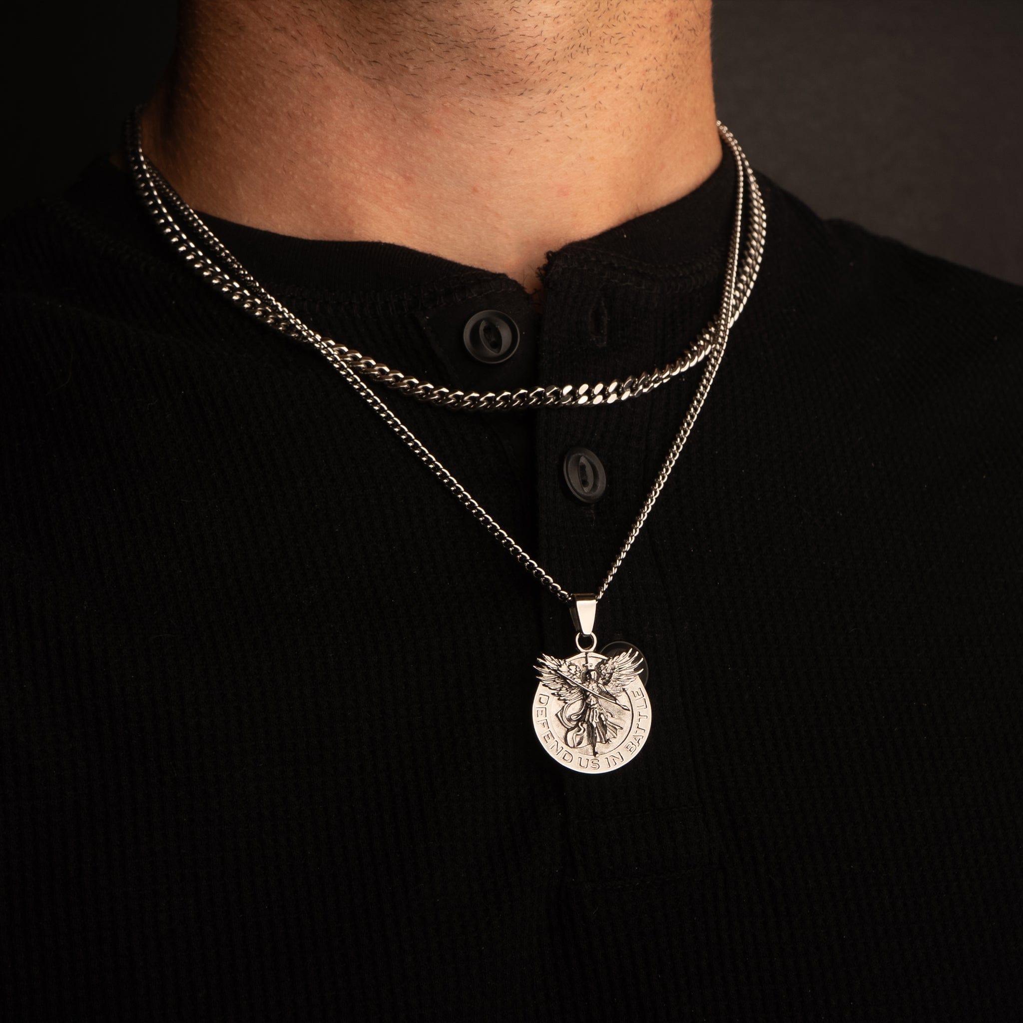 Saint Michael Set - Silver