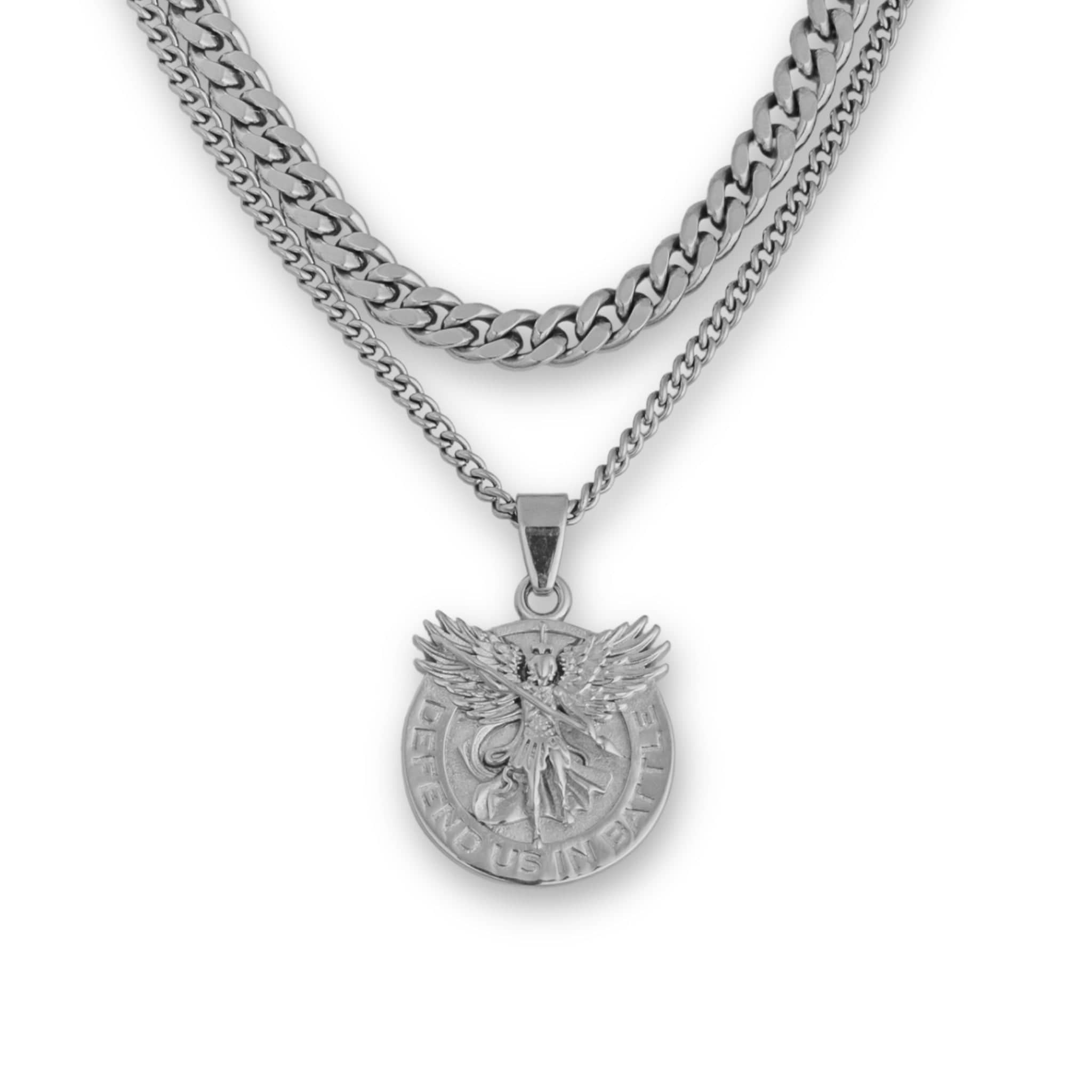Saint Michael Set - Silver