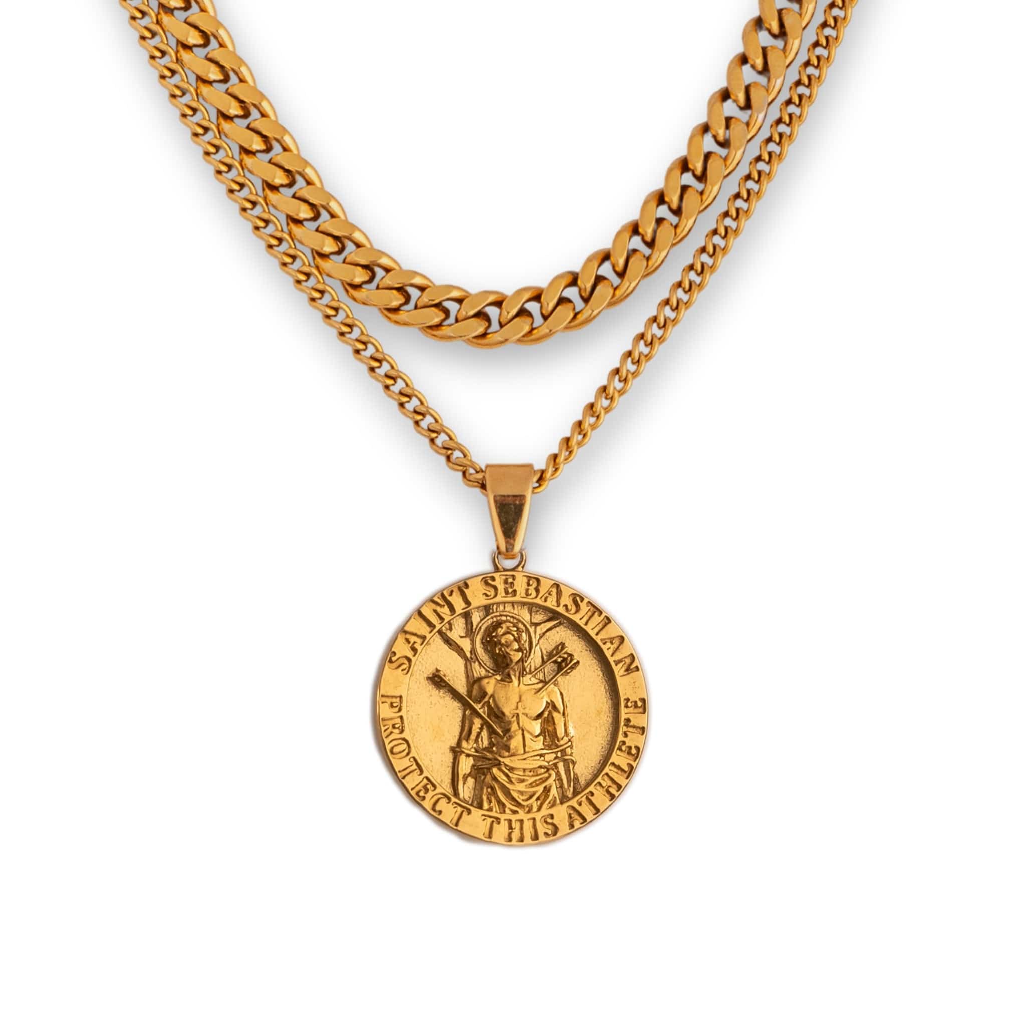 Saint Sebastian Set - Gold