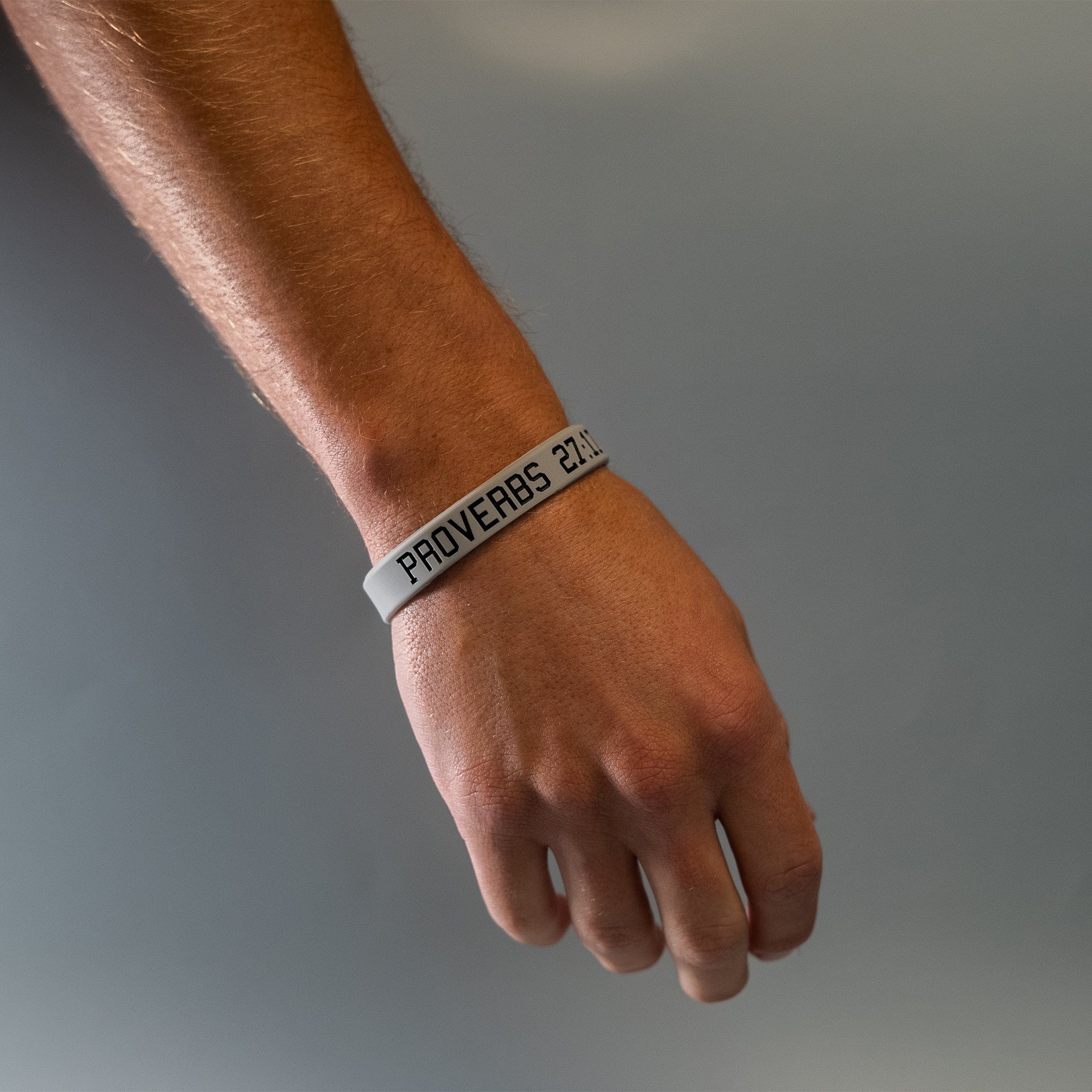 Proverbs 27:17 Wristband