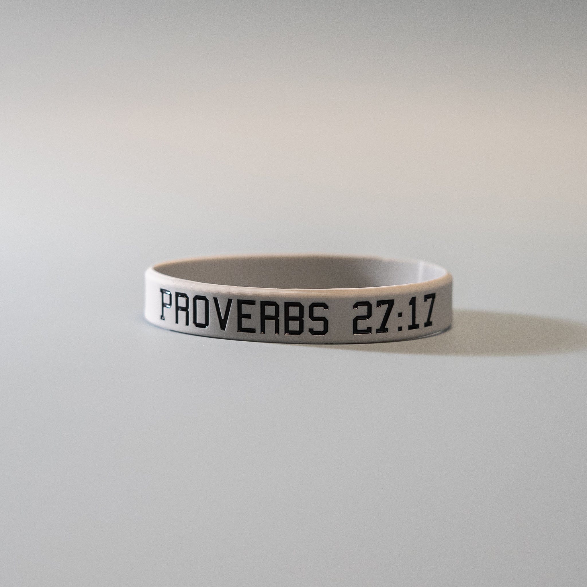 Proverbs 27:17 Wristband