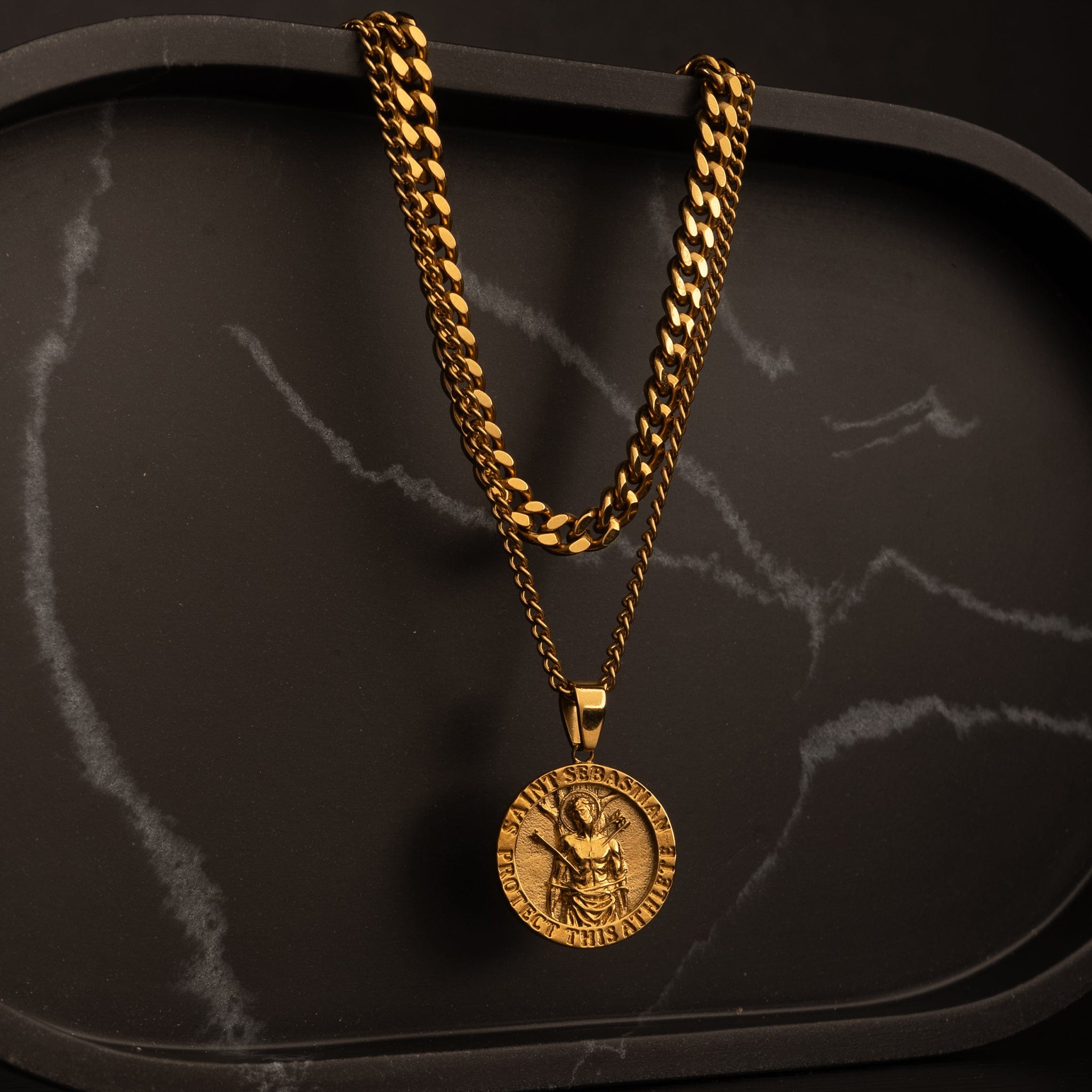 Saint Sebastian Pendant Stack