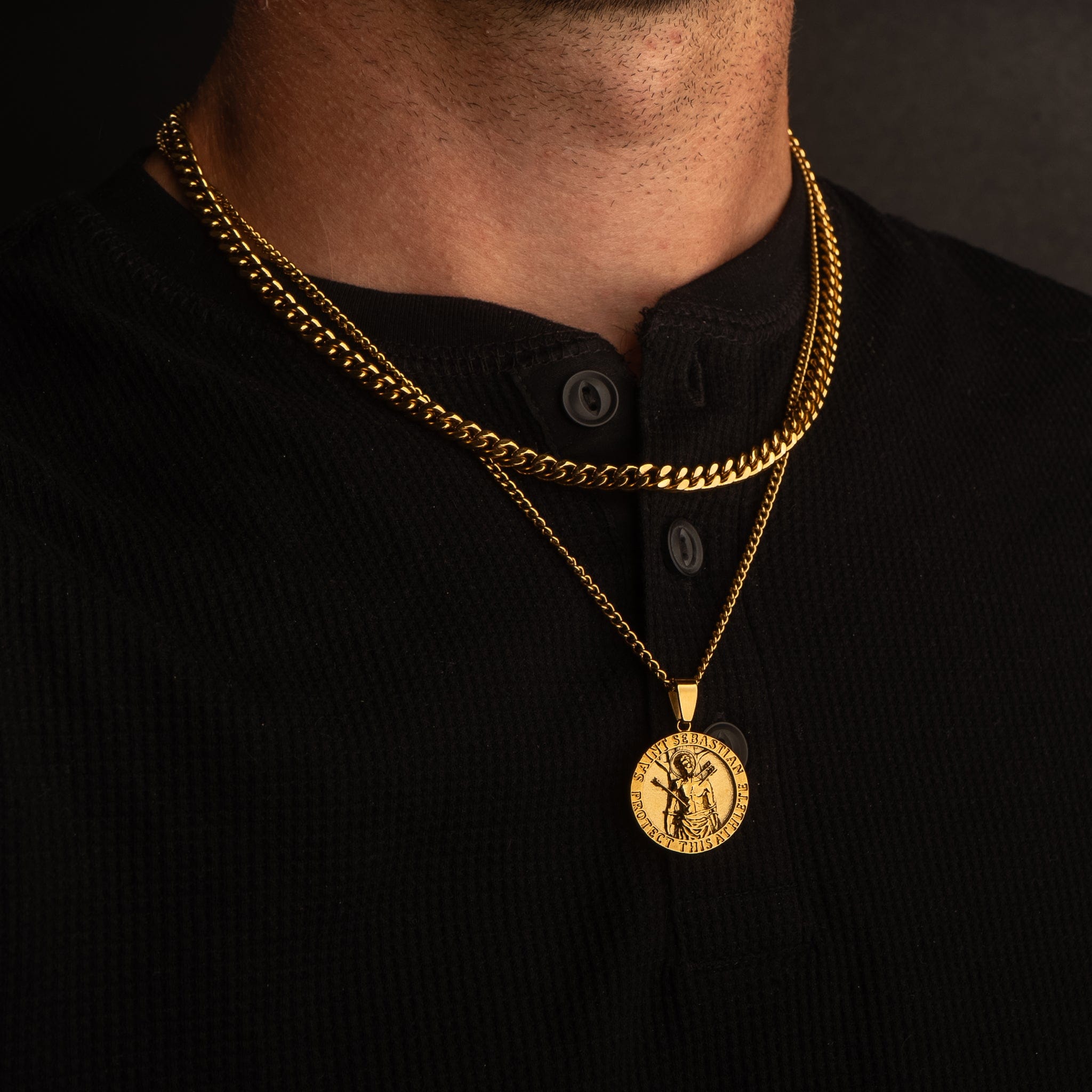 Saint Sebastian Set - Gold