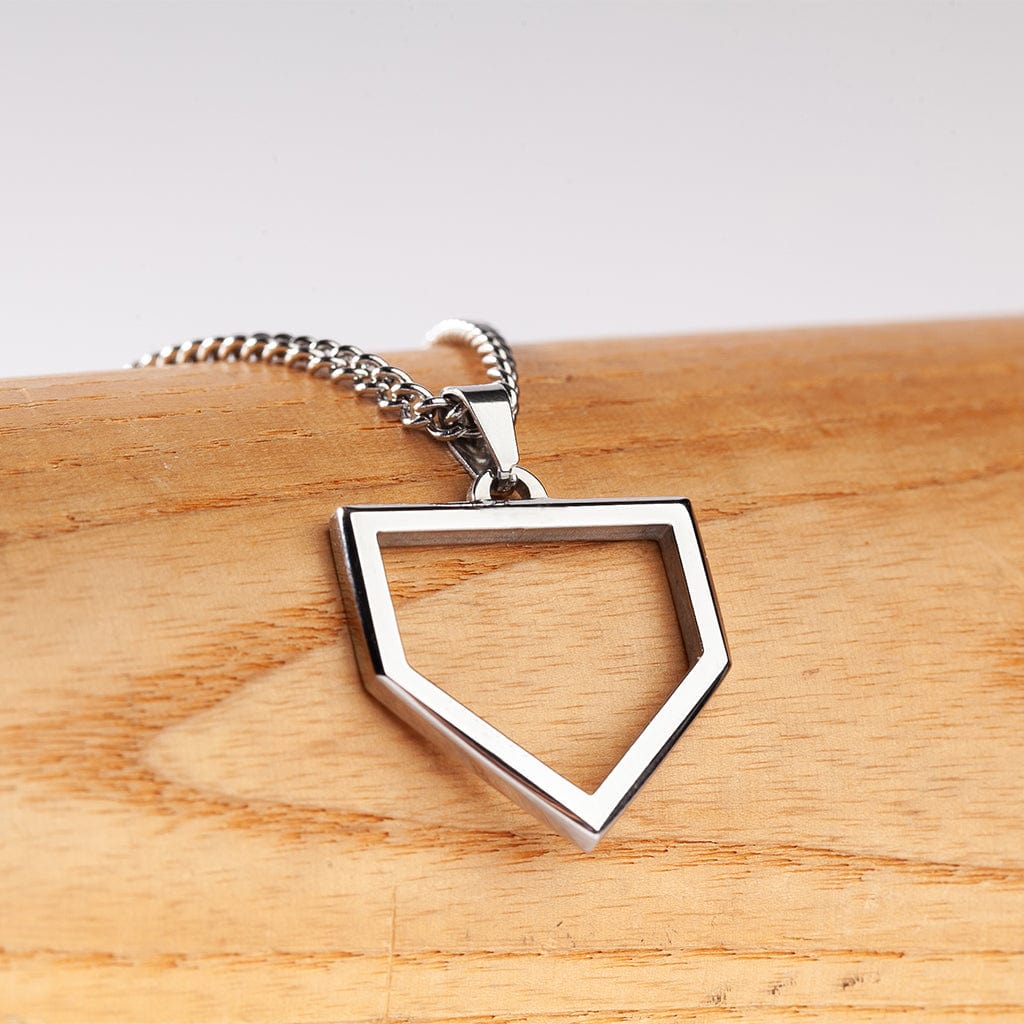 Stainless Steel Home Plate Pendant