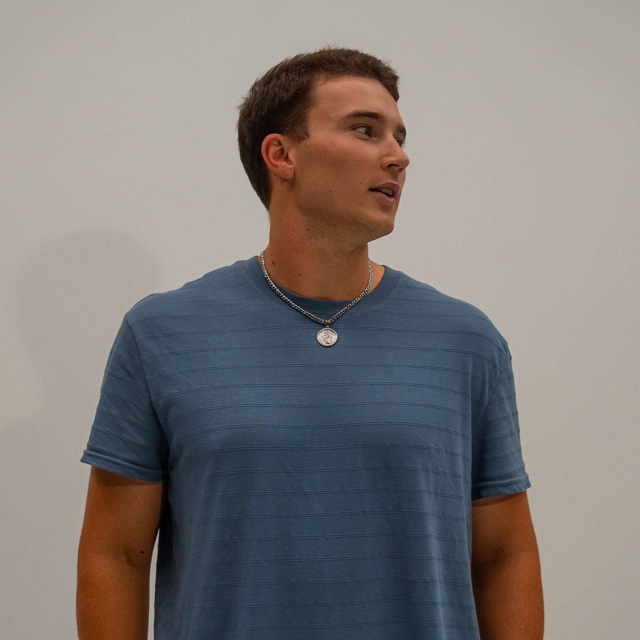 Saint Christopher Necklace - Silver