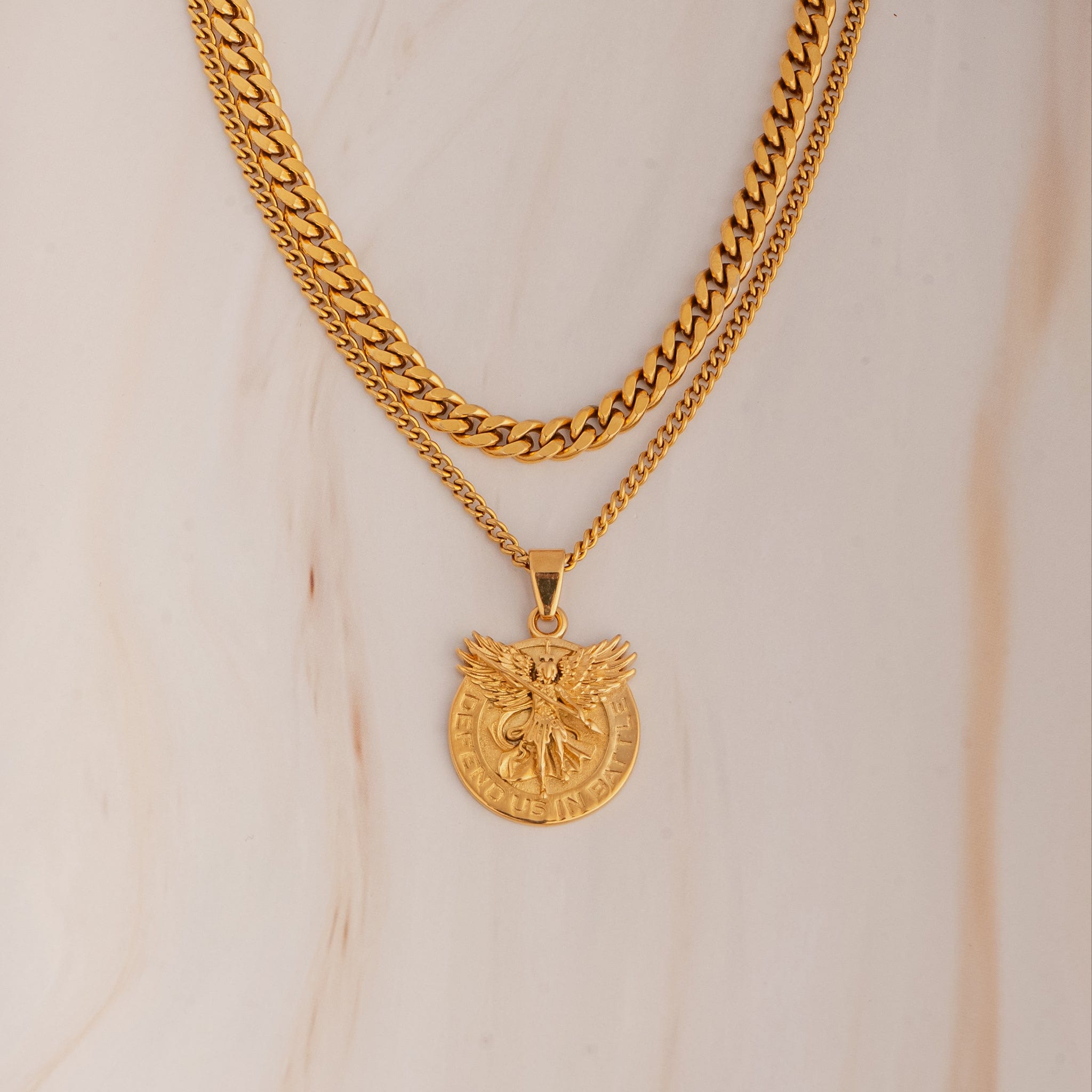 Saint Michael Set - Gold