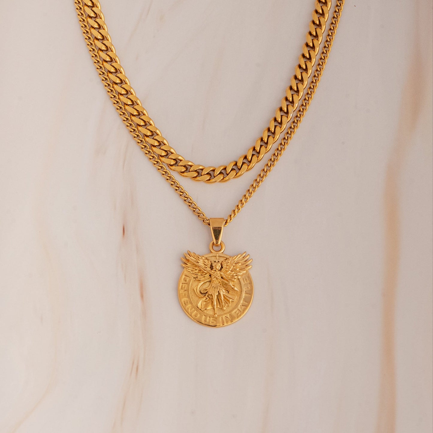 Saint Michael Set - Gold