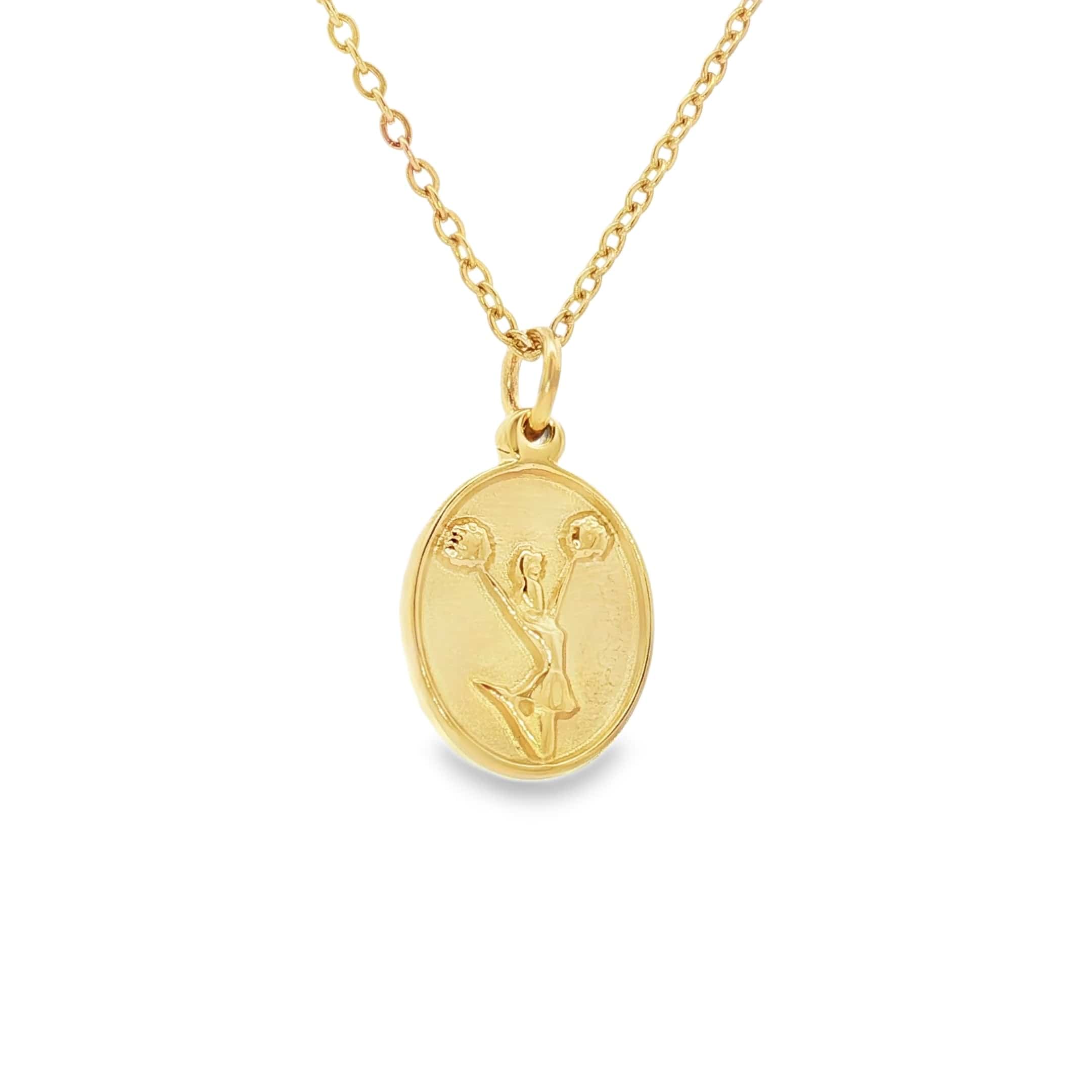 Cheer Silhouette Pendant