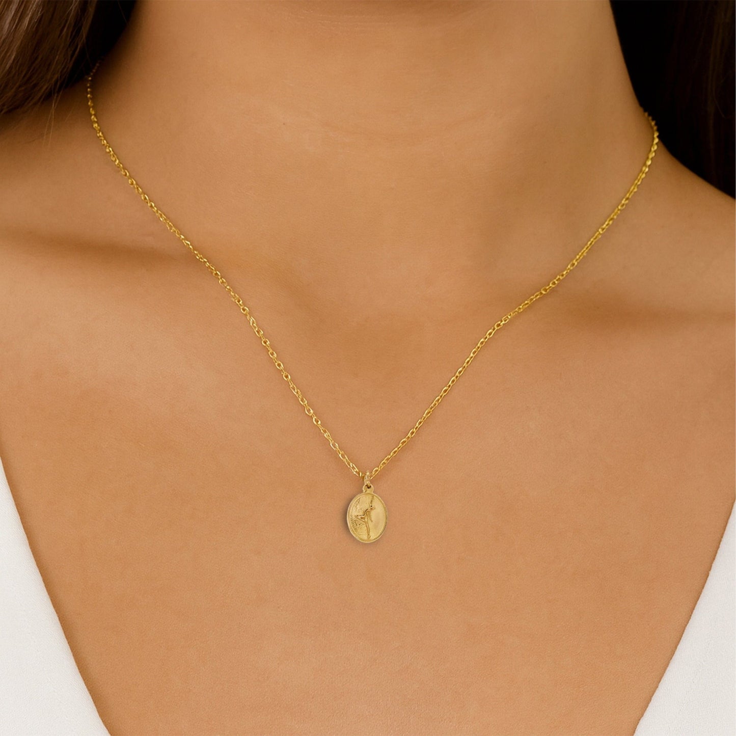 Ballet Silhouette Pendant