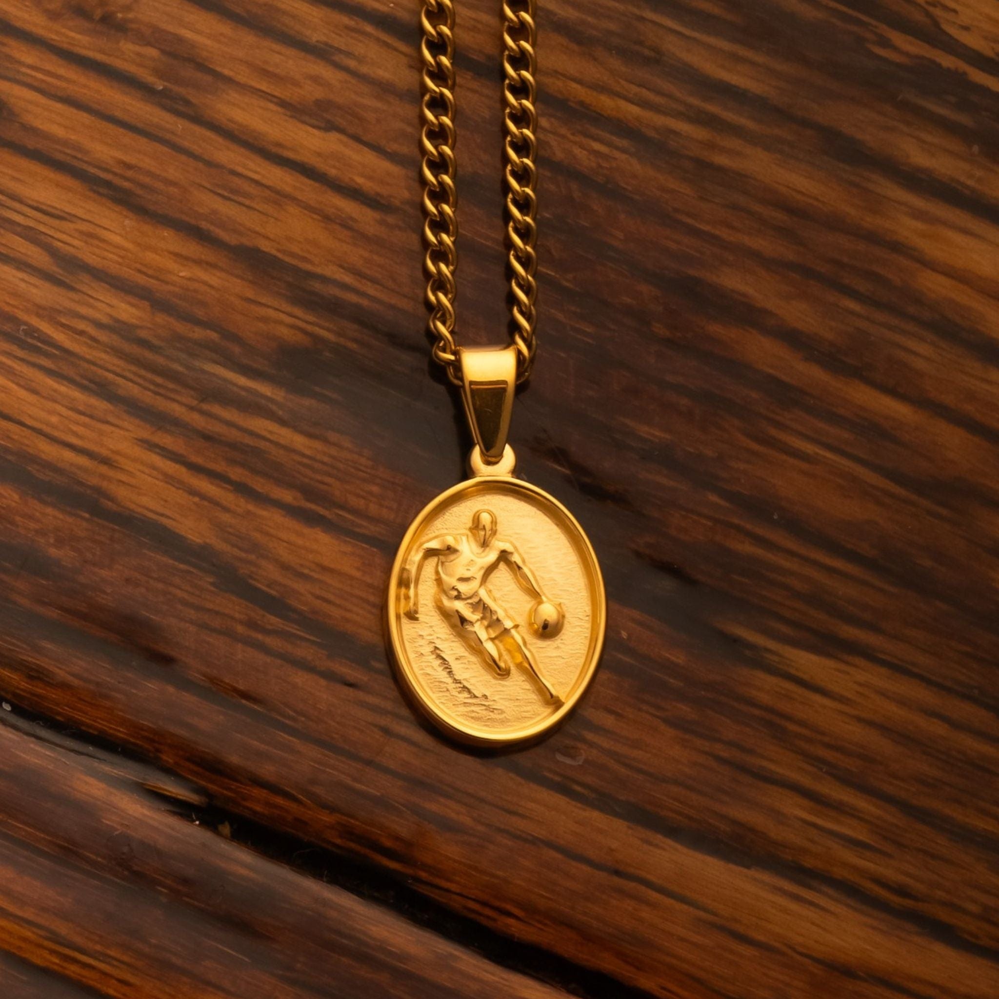 Basketball Silhouette Pendant