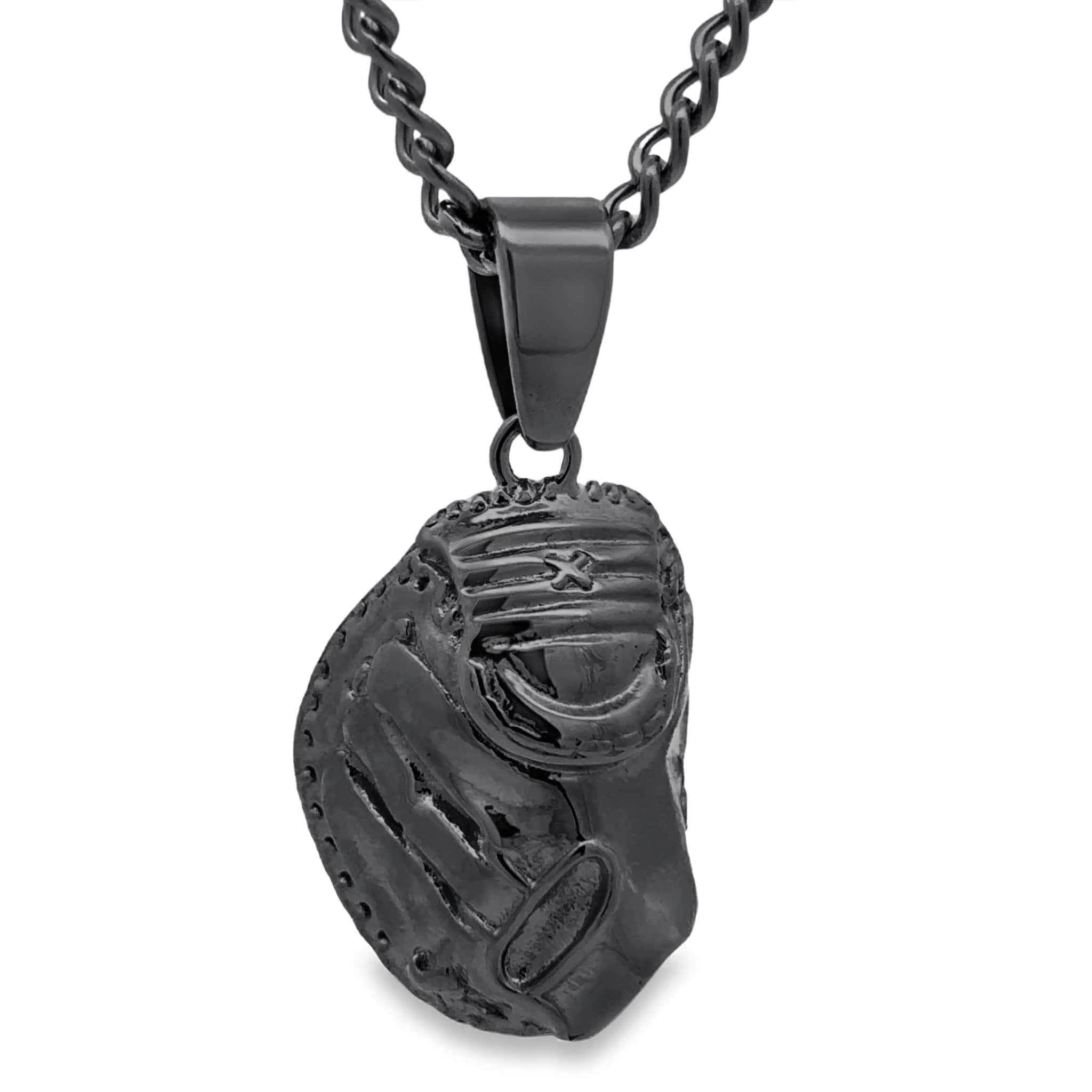 Catchers Mitt Pendant - Black