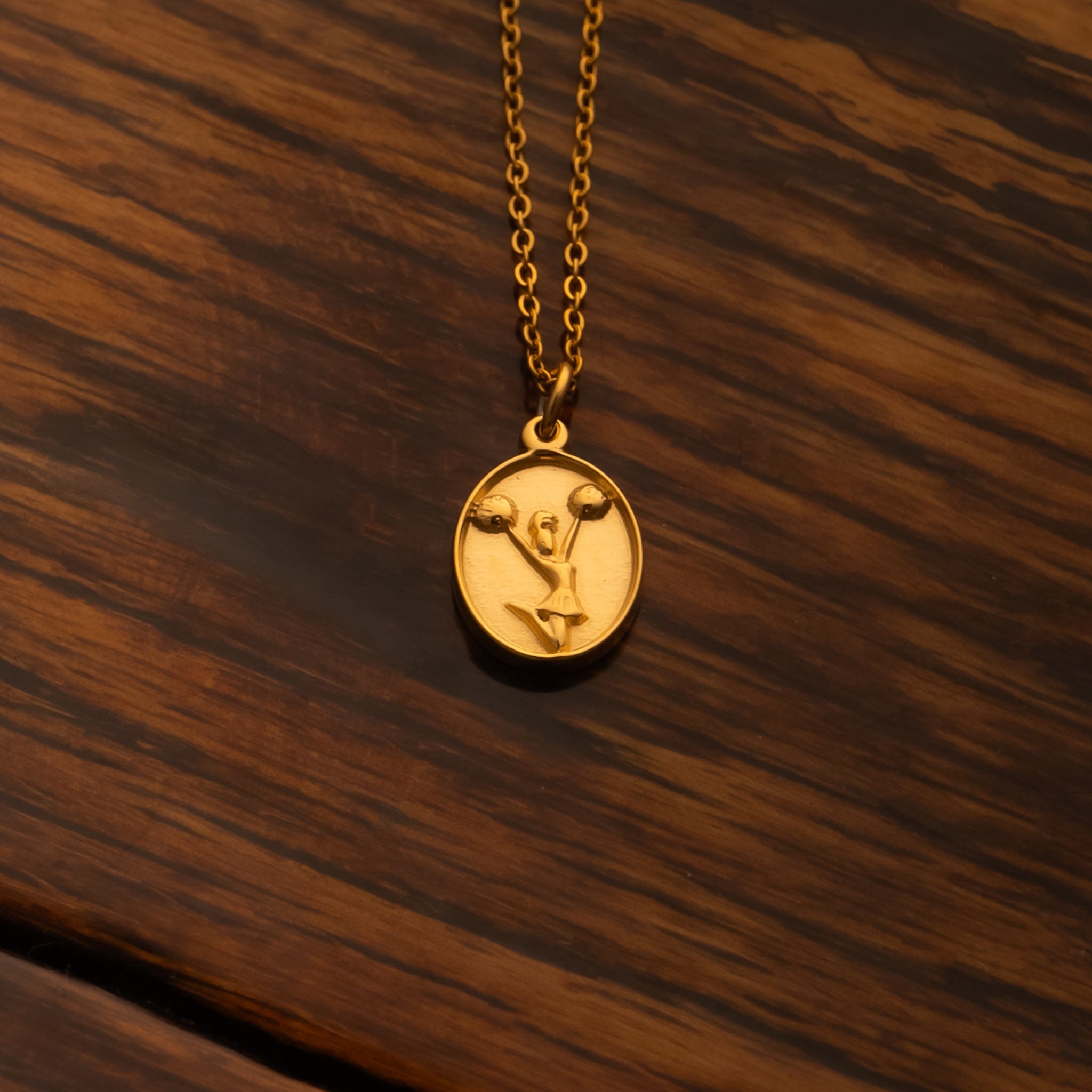 Cheer Silhouette Pendant