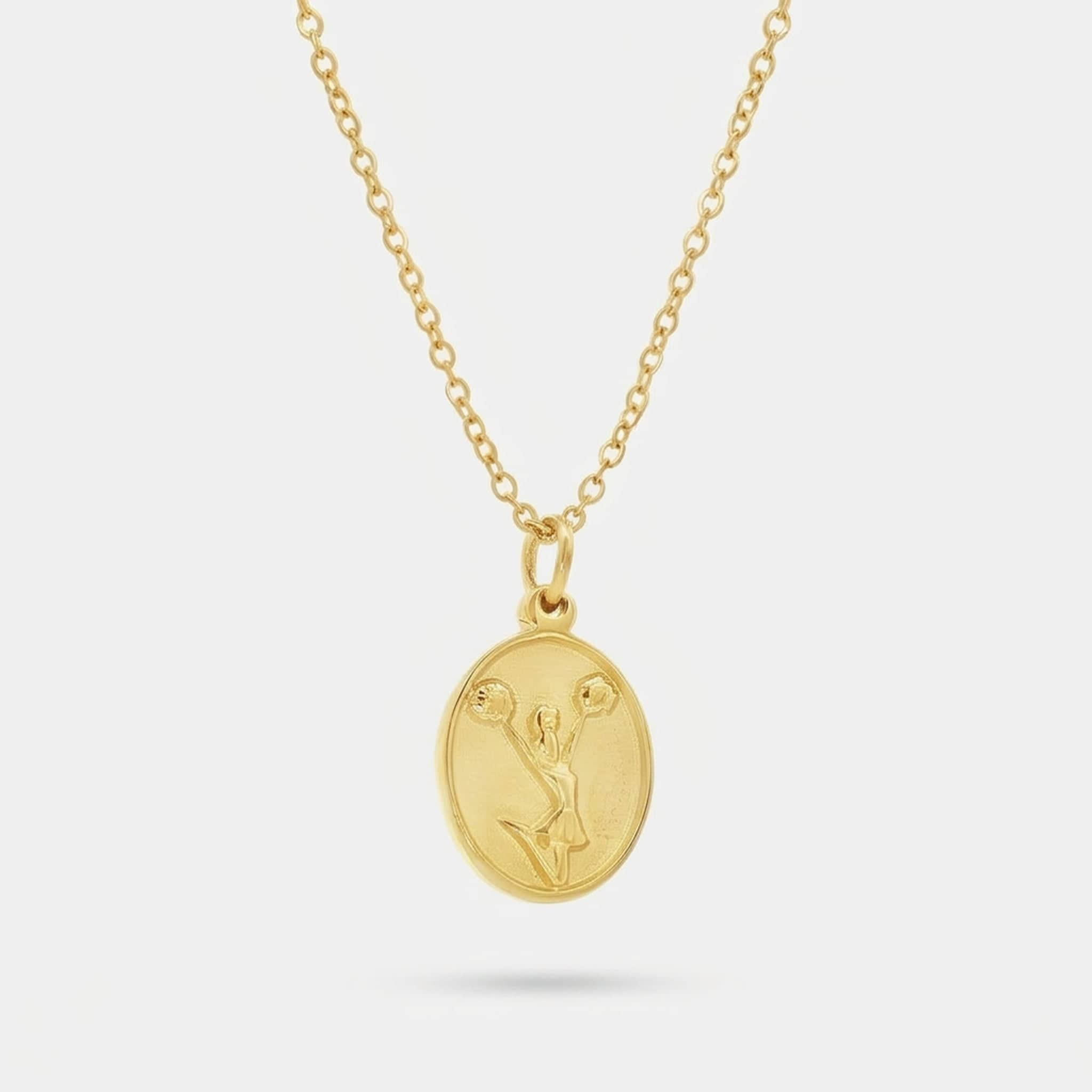 Cheer Silhouette Pendant