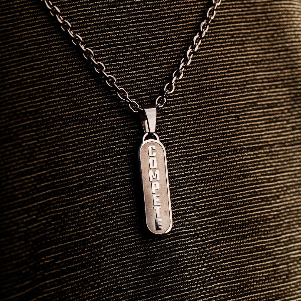 Compete - Motivational Pendant Necklace