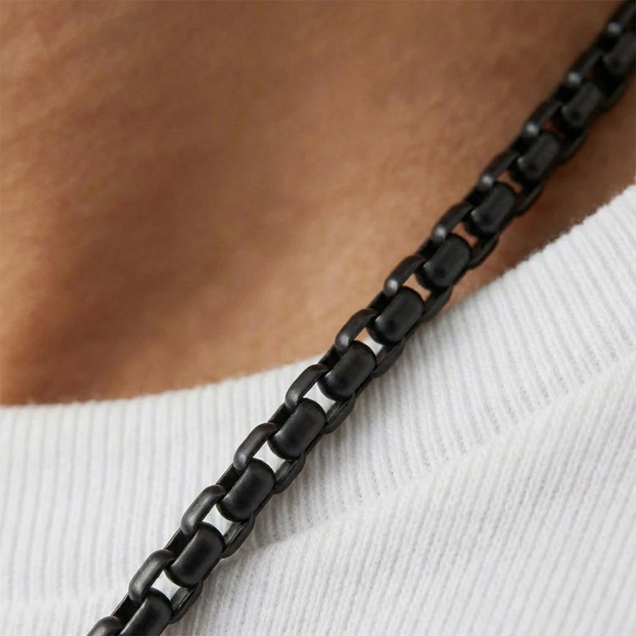 Box Chain 3MM - Black