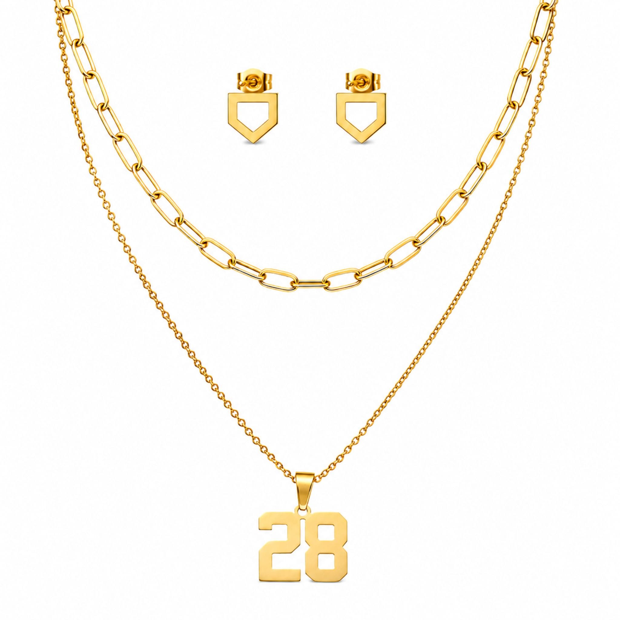 Softball Essentials Bundle - Gold