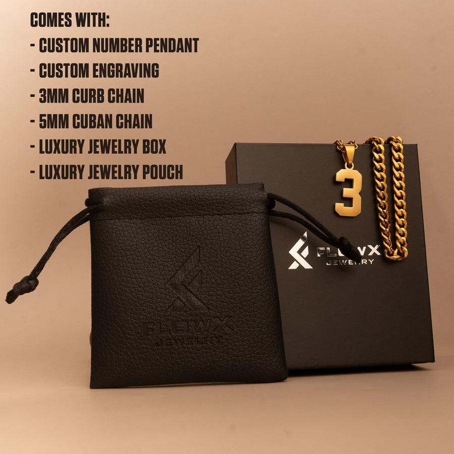 Pro Number Stack - Gold