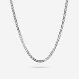 3MM Franco Chain - Silver