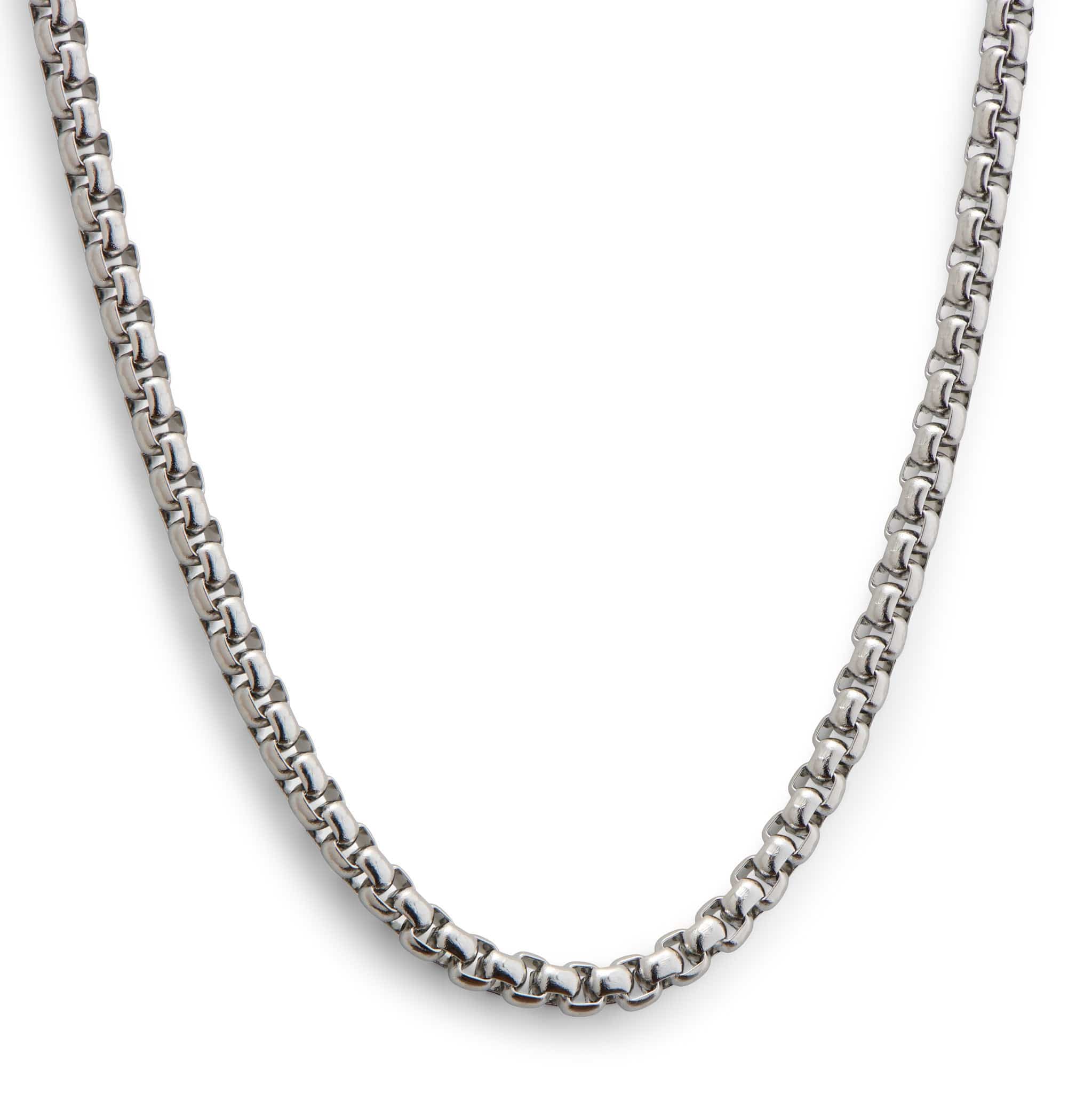 Box Chain 3MM Stainless Steel