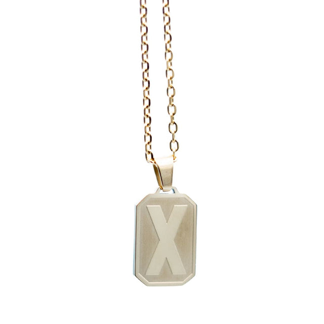 letter x necklace