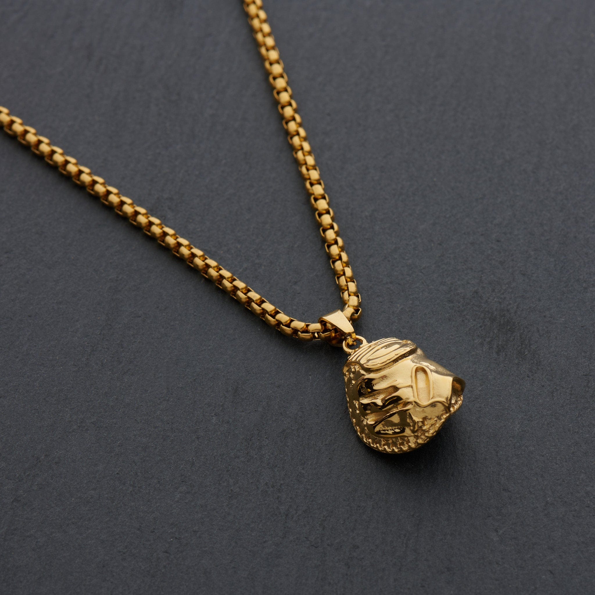 catchers necklace gold
