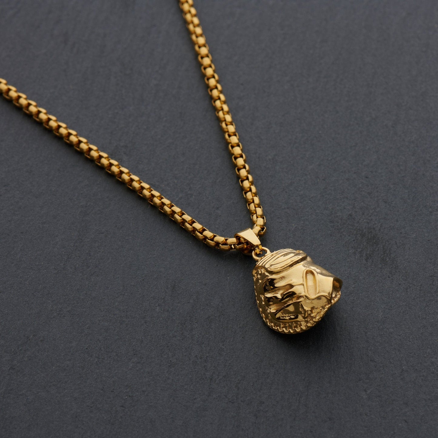 catchers necklace gold