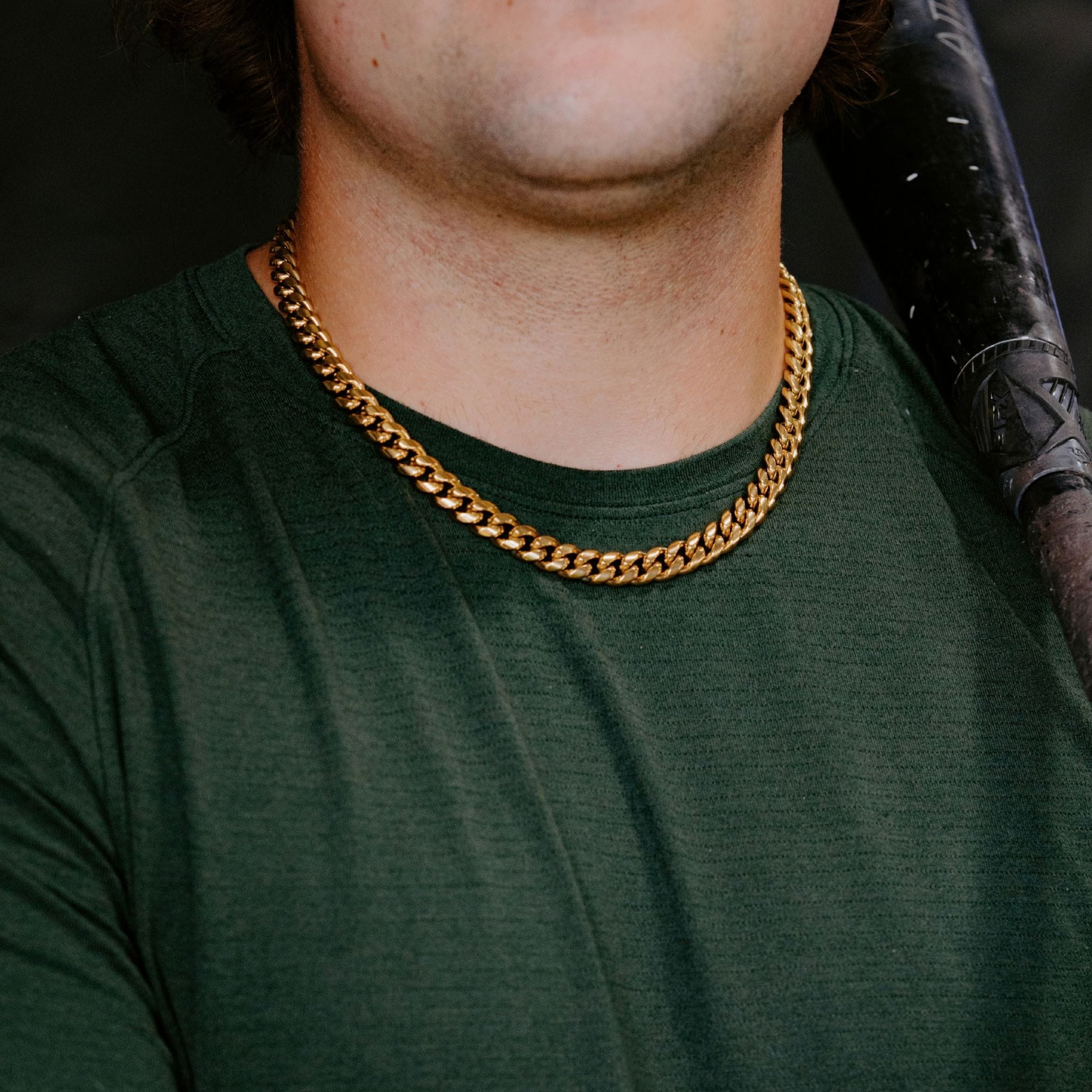 10MM Cuban Chain - Gold
