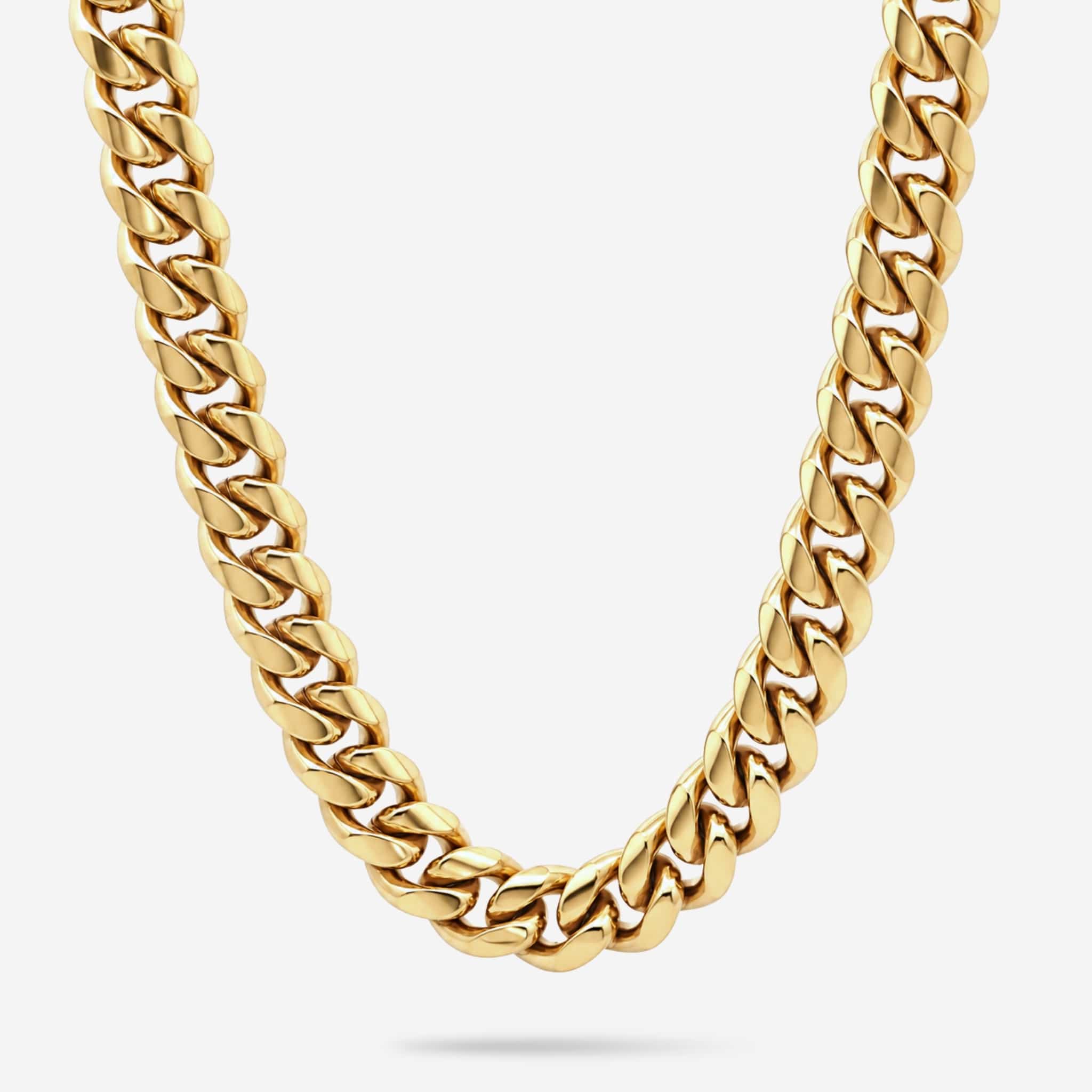 10MM Cuban Chain - Gold
