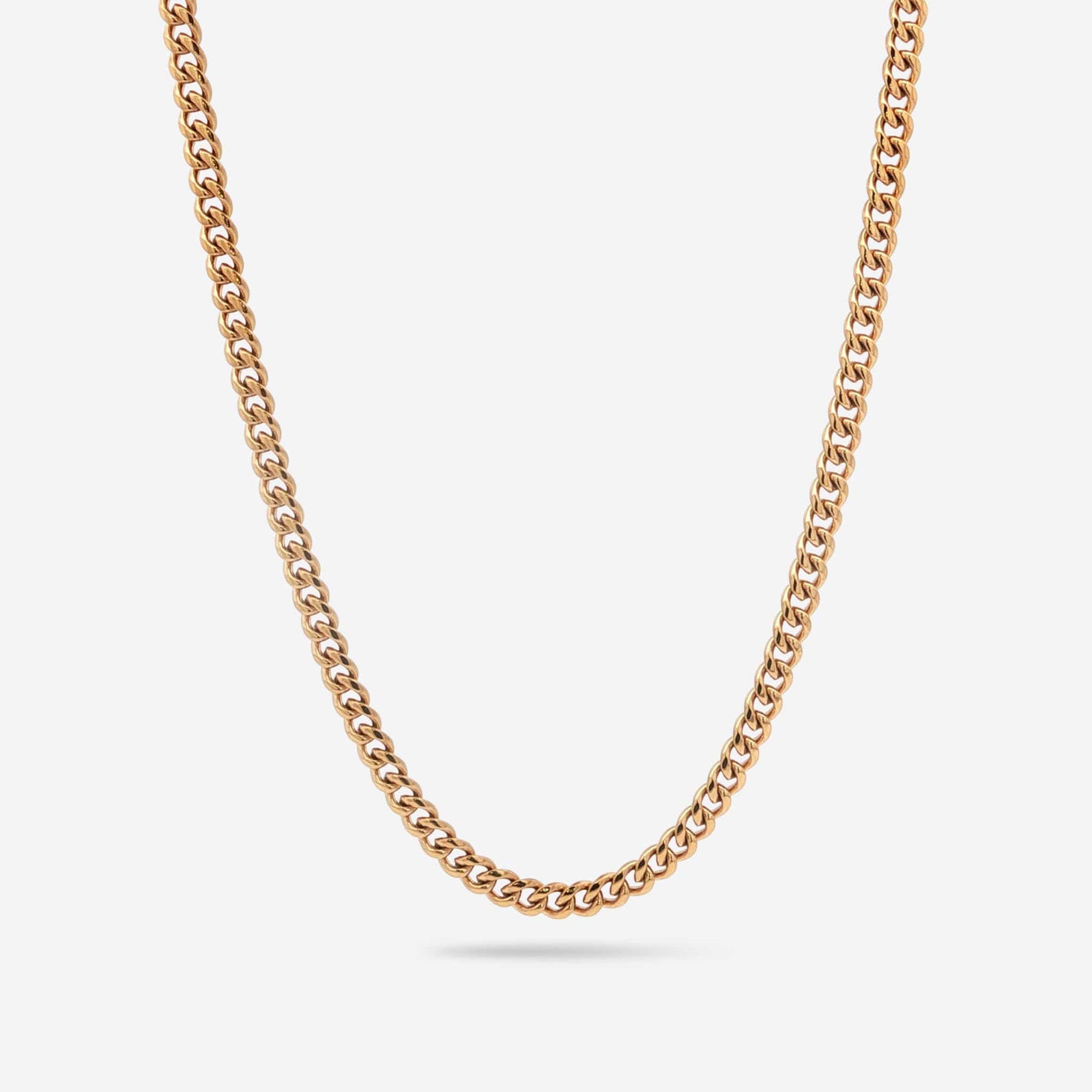 3.5mm cuban chain gold