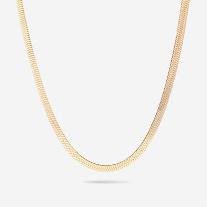 gold herringbone chain