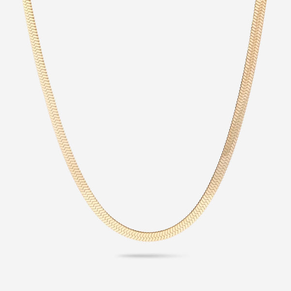 gold herringbone chain