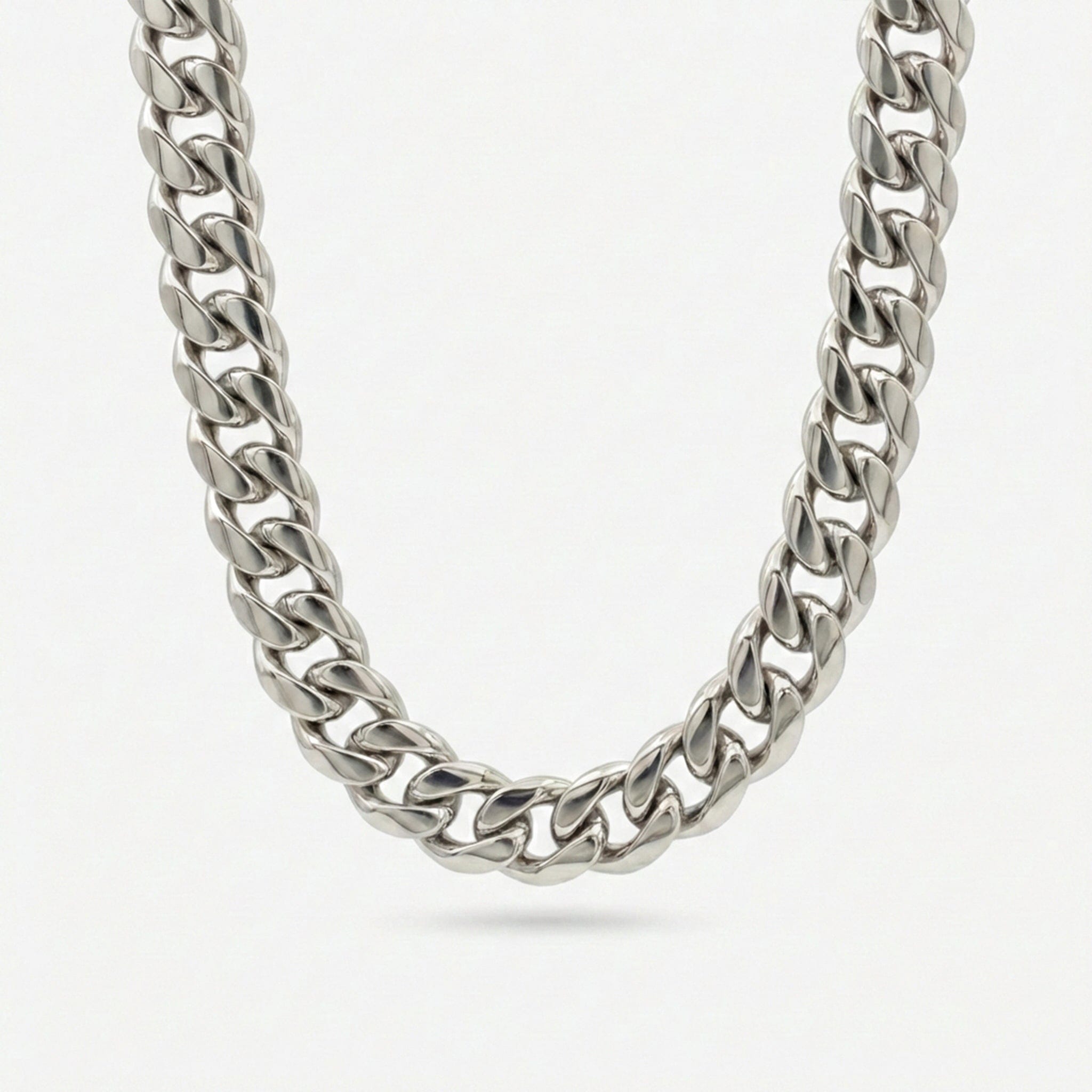 7mm Cuban Chain - Stainless Steel - FlowX Jewelry