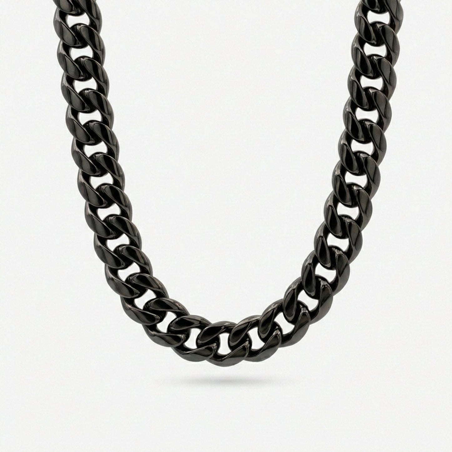 7mm Cuban Chain - Stainless Steel