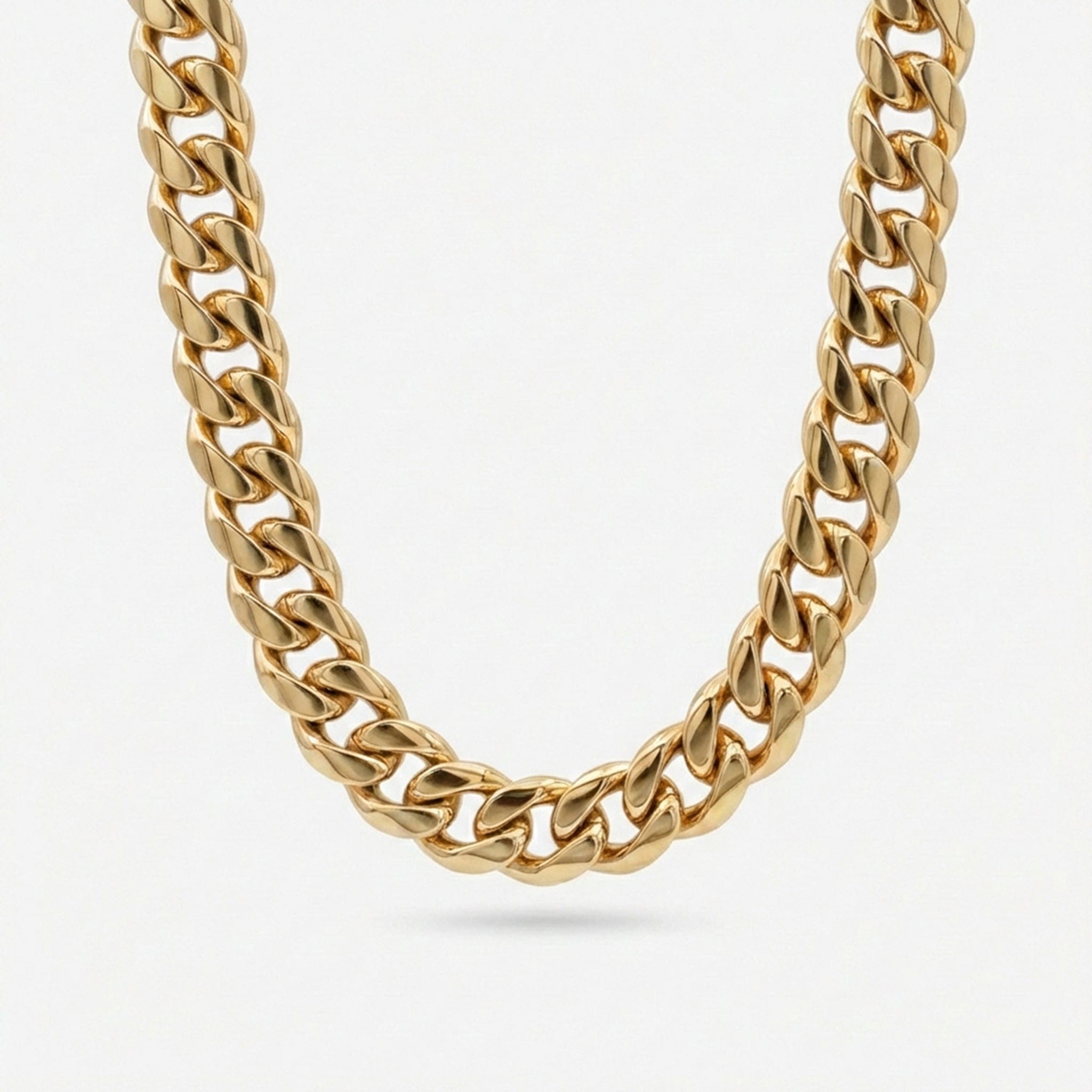 7mm Cuban Chain - Stainless Steel
