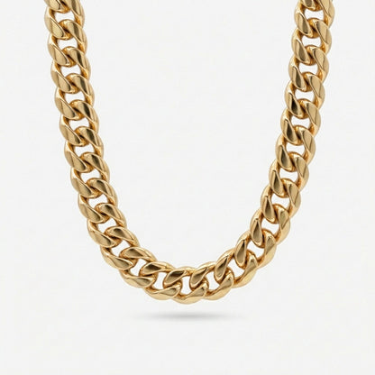7mm Cuban Chain - Stainless Steel
