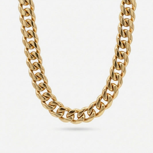 7mm Cuban Chain - Stainless Steel