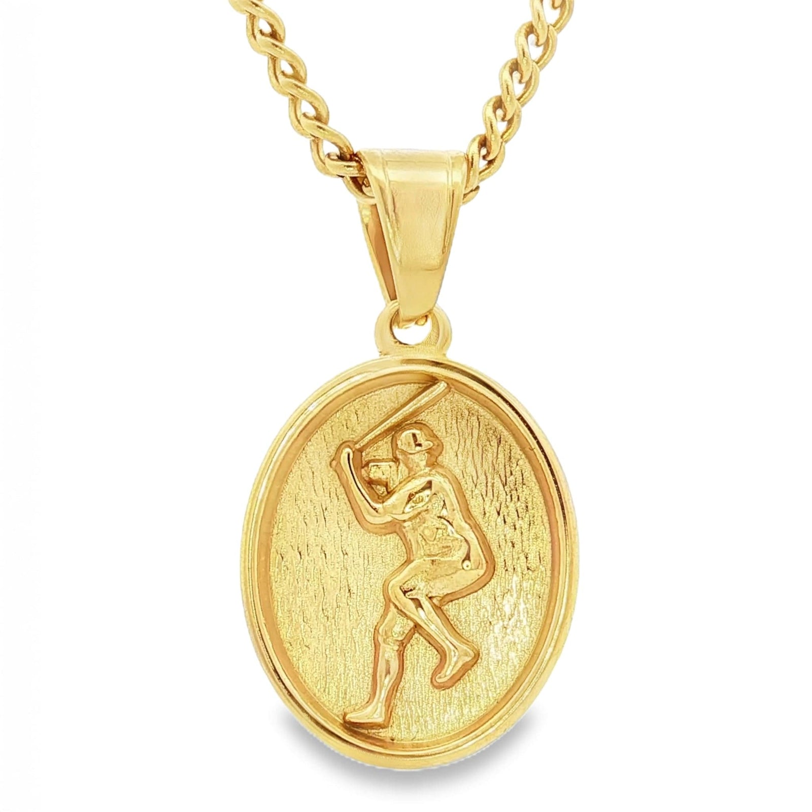 Baseball Silhouette Pendant