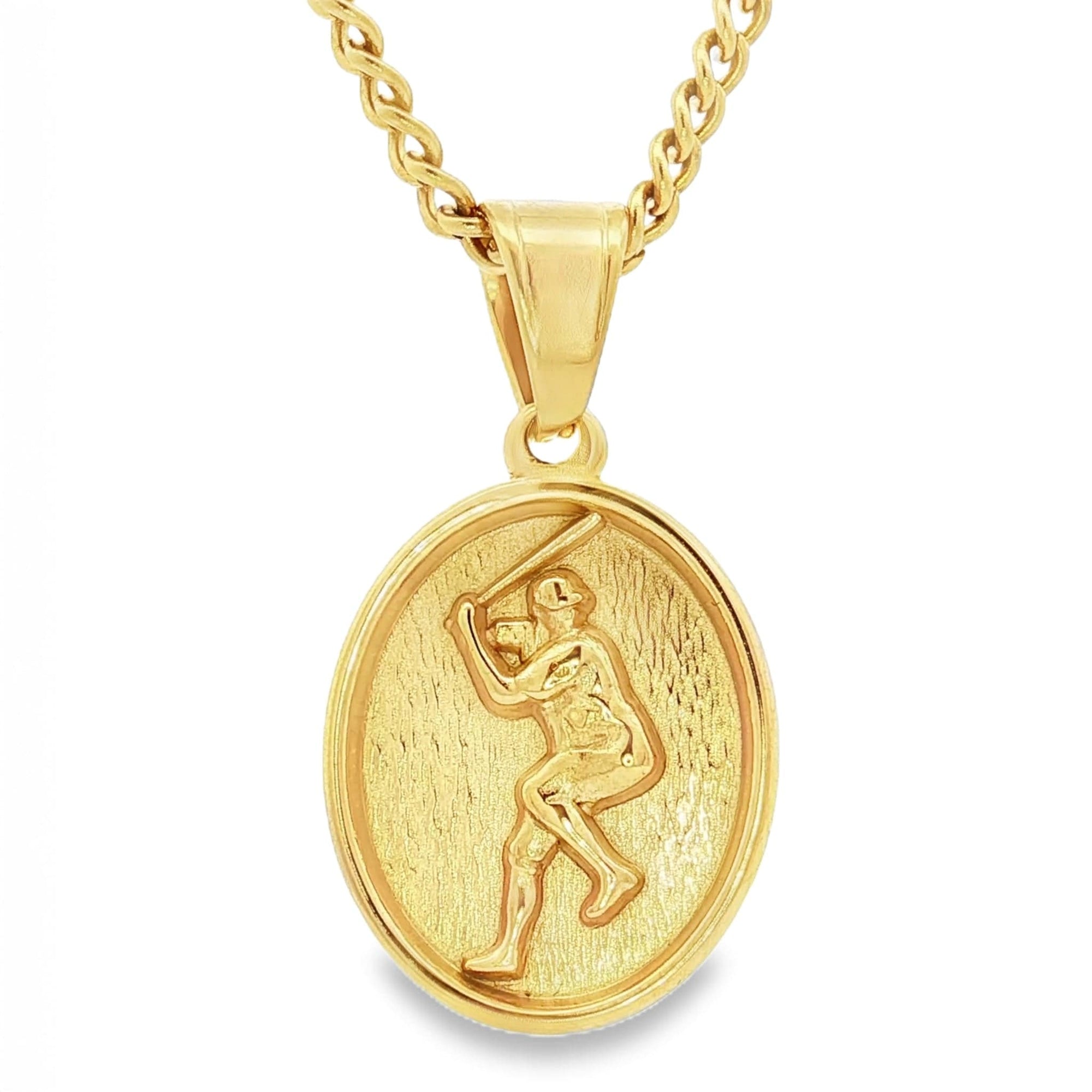 Baseball Silhouette Pendant