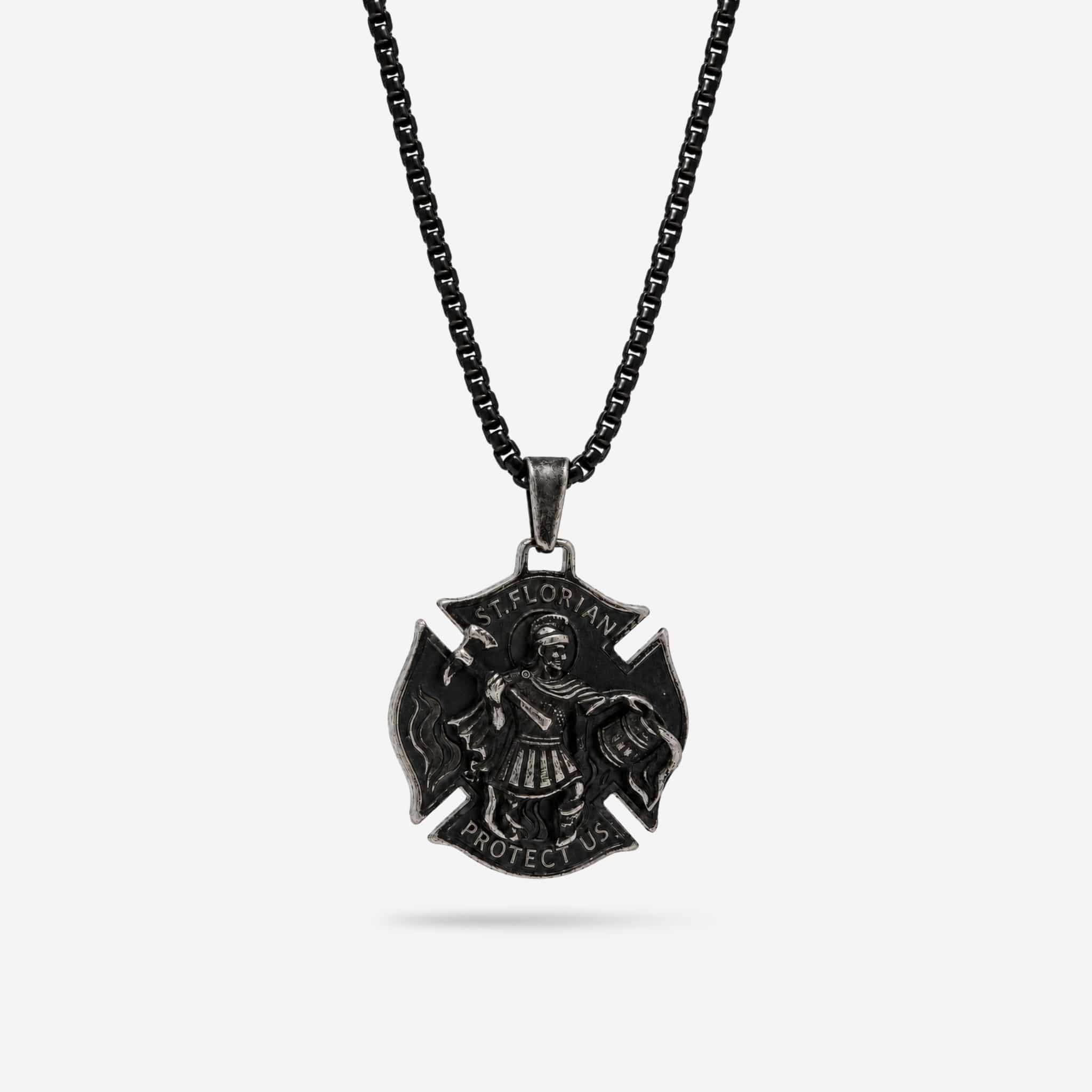Saint florian necklace