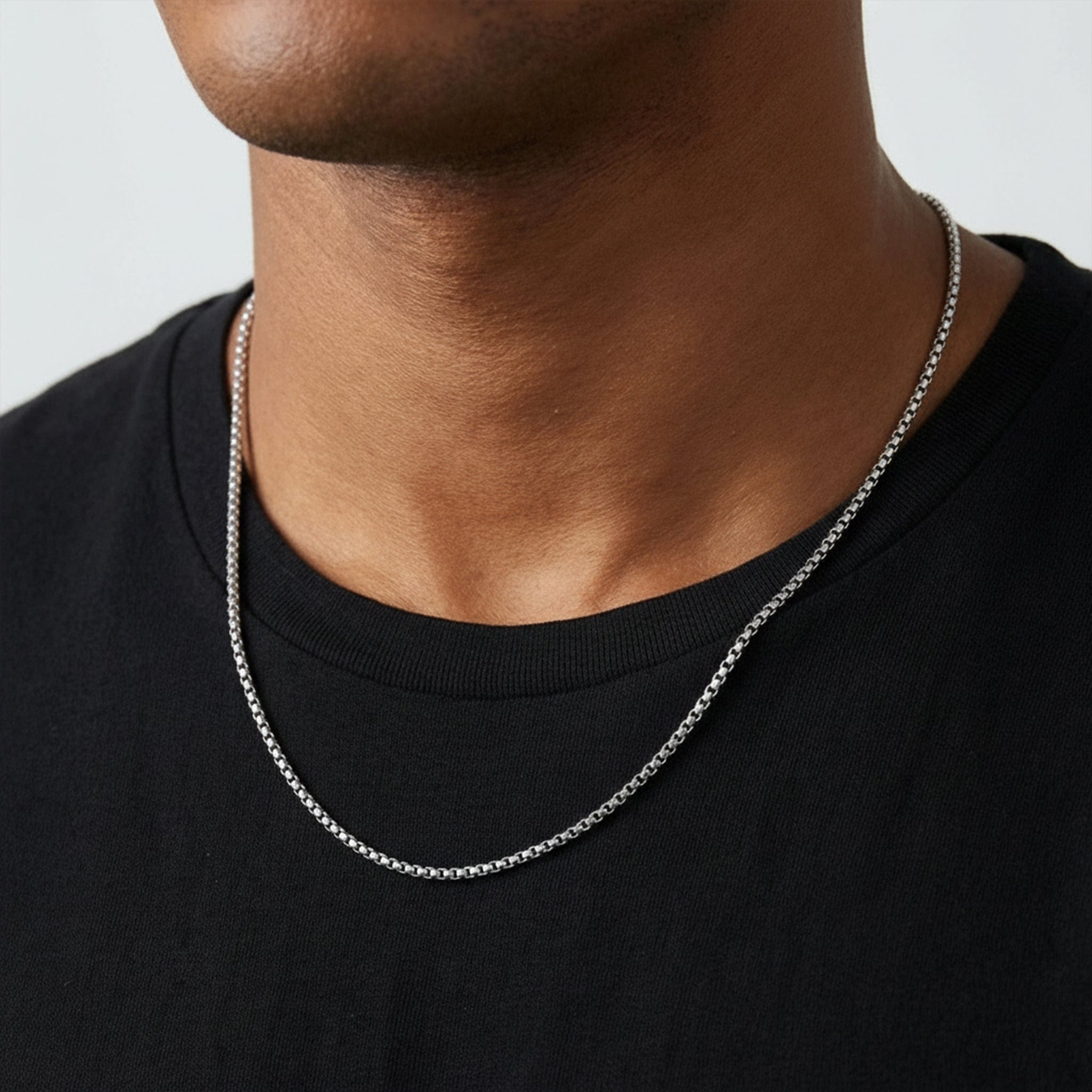 Box Chain 3MM - Silver