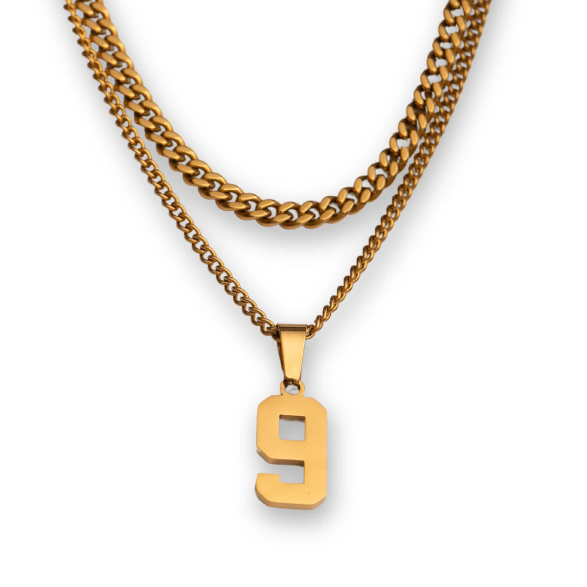 Pro Number Stack - Gold