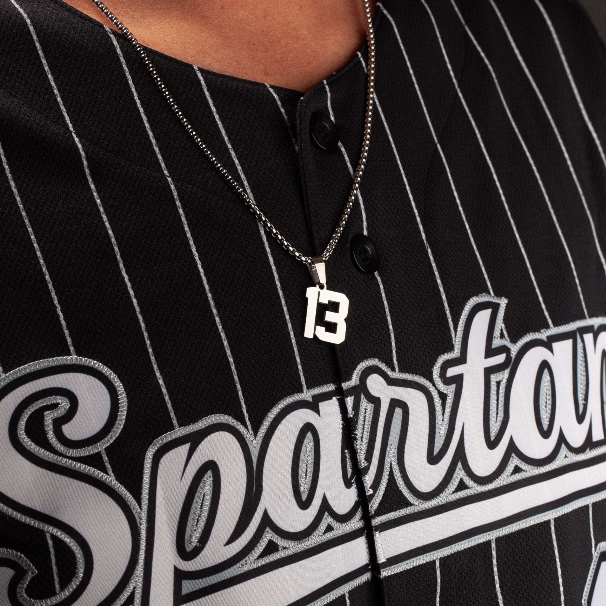 13 Chain Number Necklaces, Baseball Chains & Sports Jewelry – FlowX Jewelry