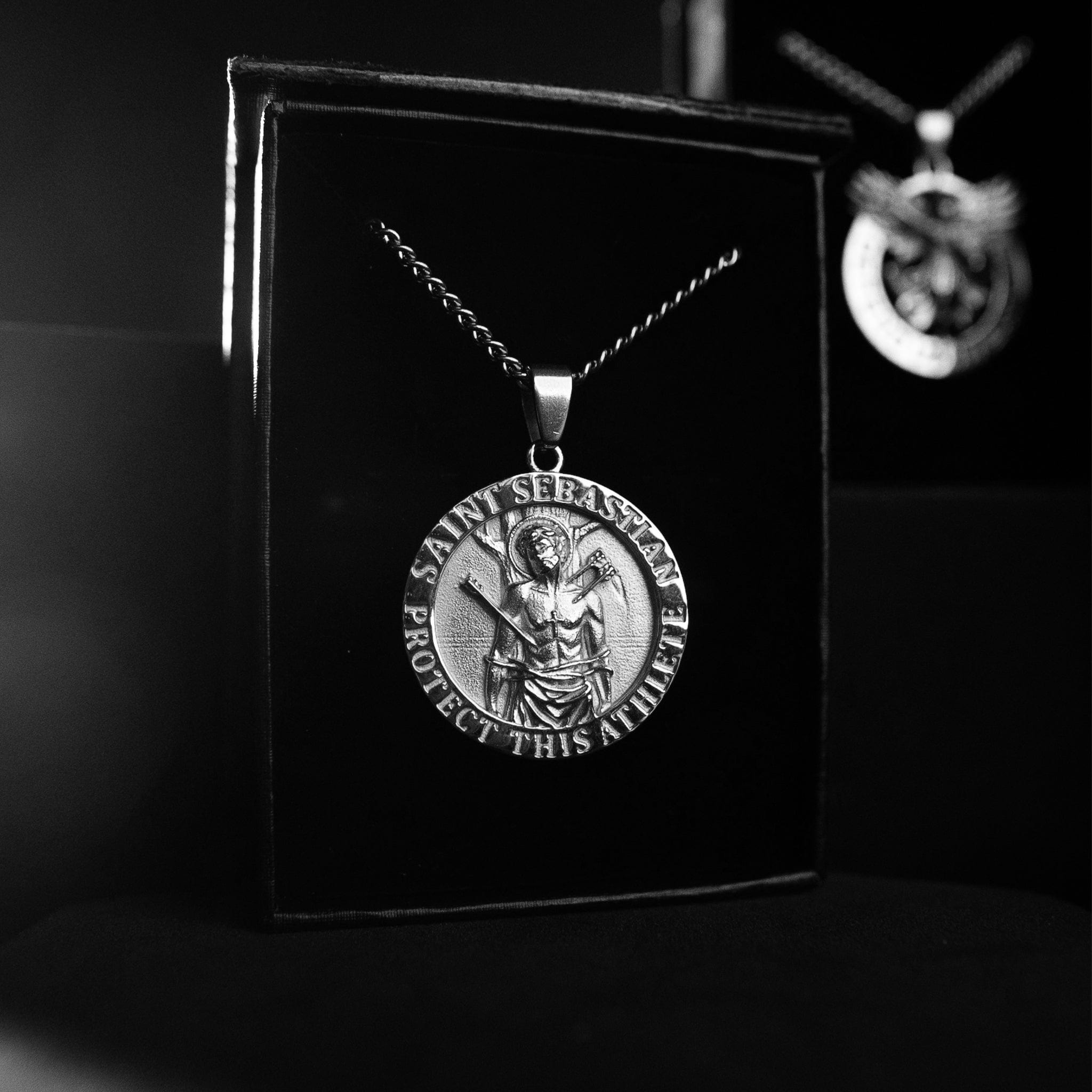 Saint Sebastian Pendant - Silver